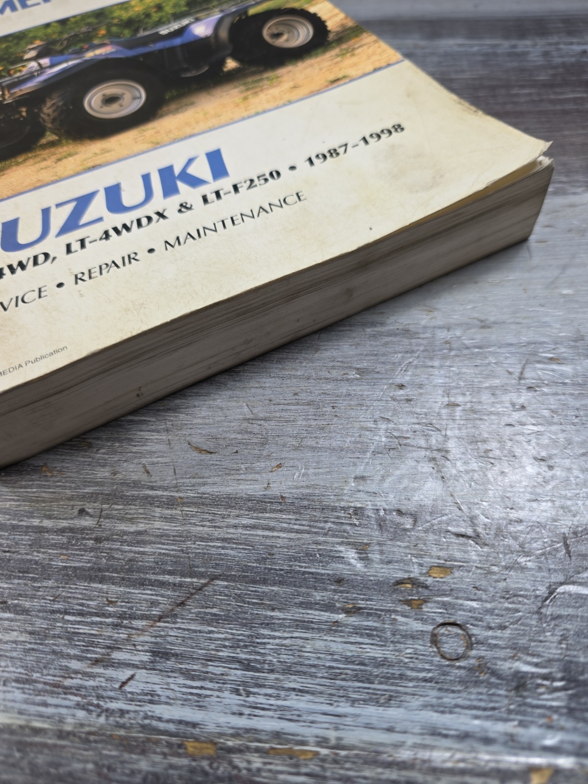 CLYMER Service Repair Manual M483-2 Suzuki LT-4WD, LT-4WDX & LT-F250 1987-1998