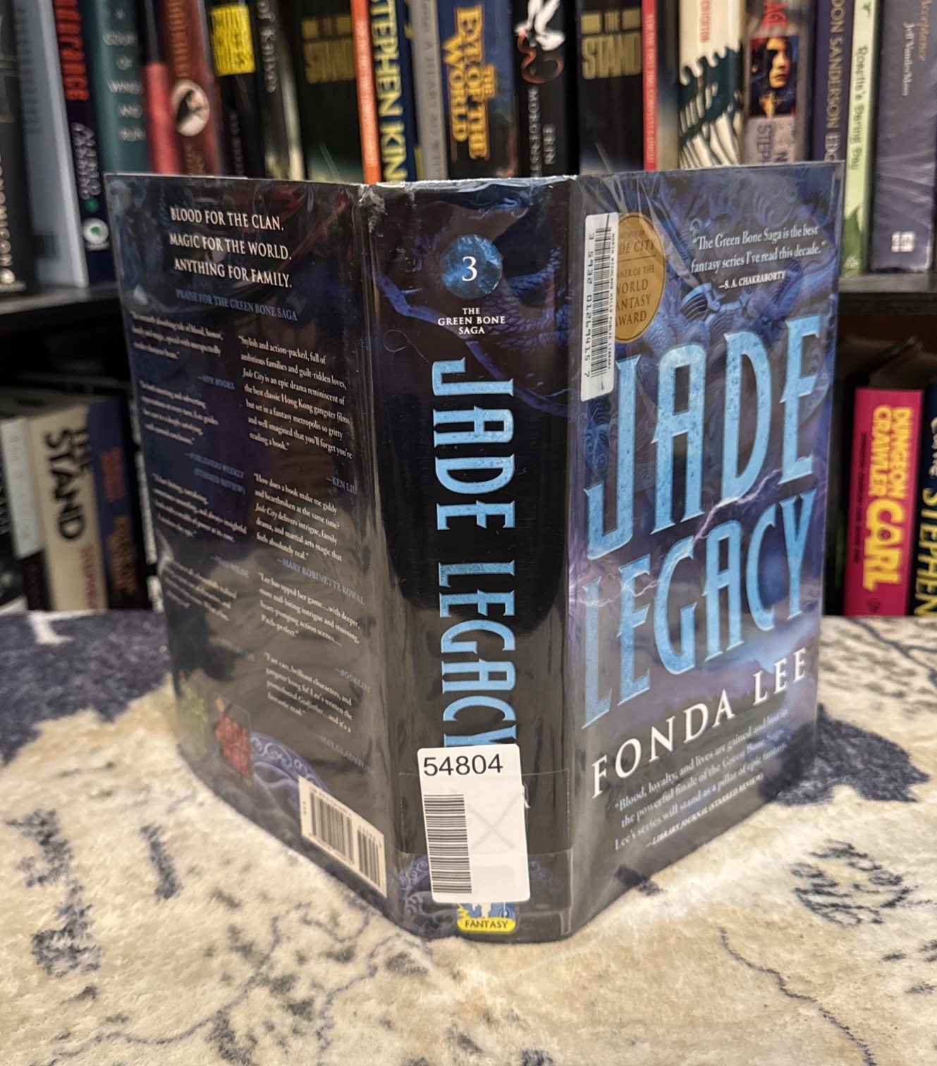 Jade Legacy – Fonda Lee (2021, Hardcover) First Edition/1st Print, Ex-Lib.