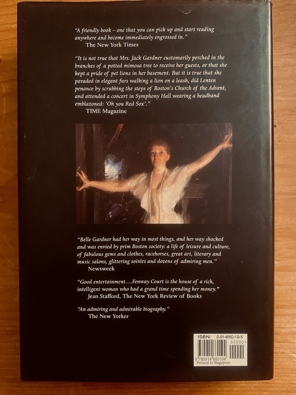 Mrs. Jack: A Biography of Isabella Stewart Gardner Louise Hall Tharp HARDCOVER
