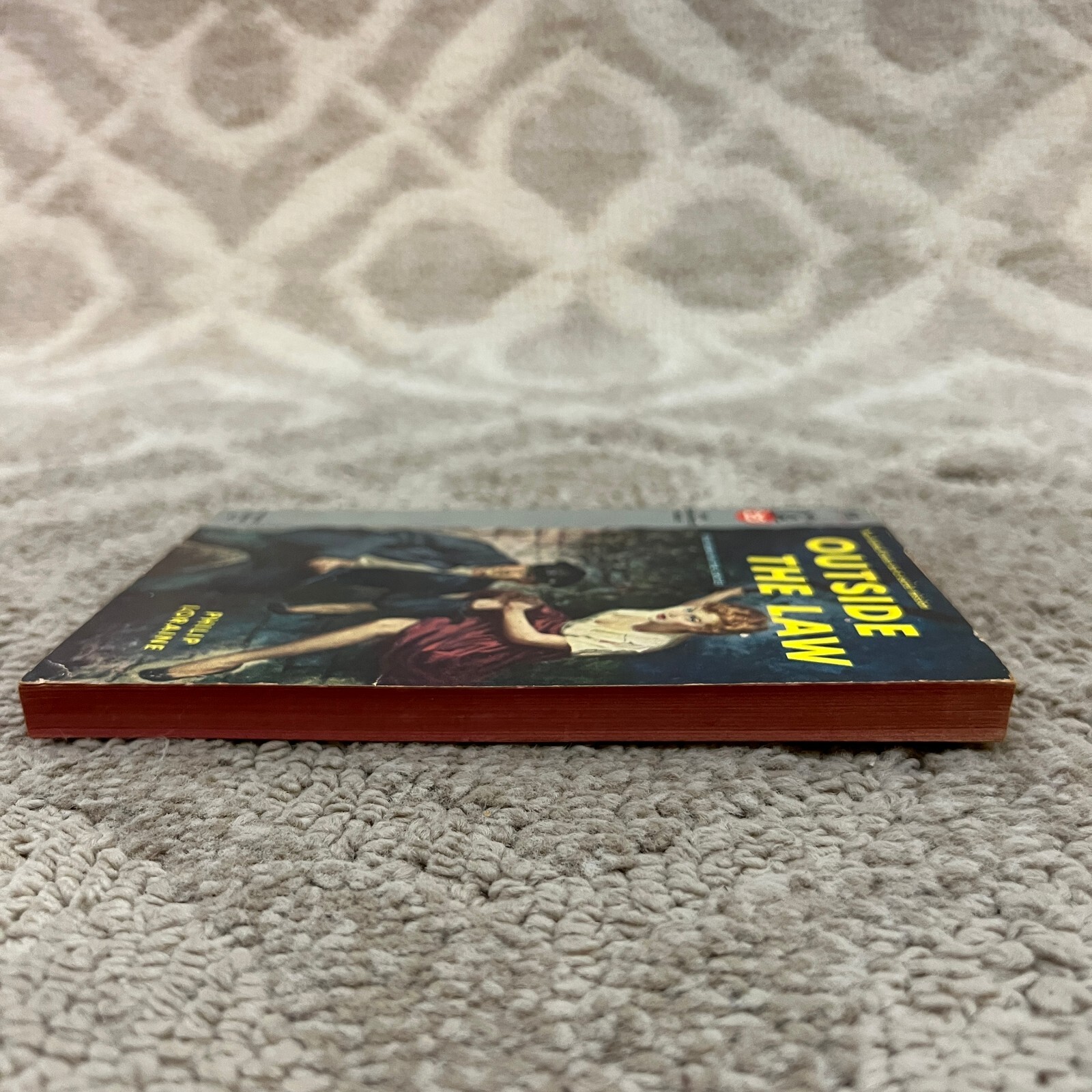 Outside the Law Mystery Paperback book by Philip Loraine from Pocket Book 1962