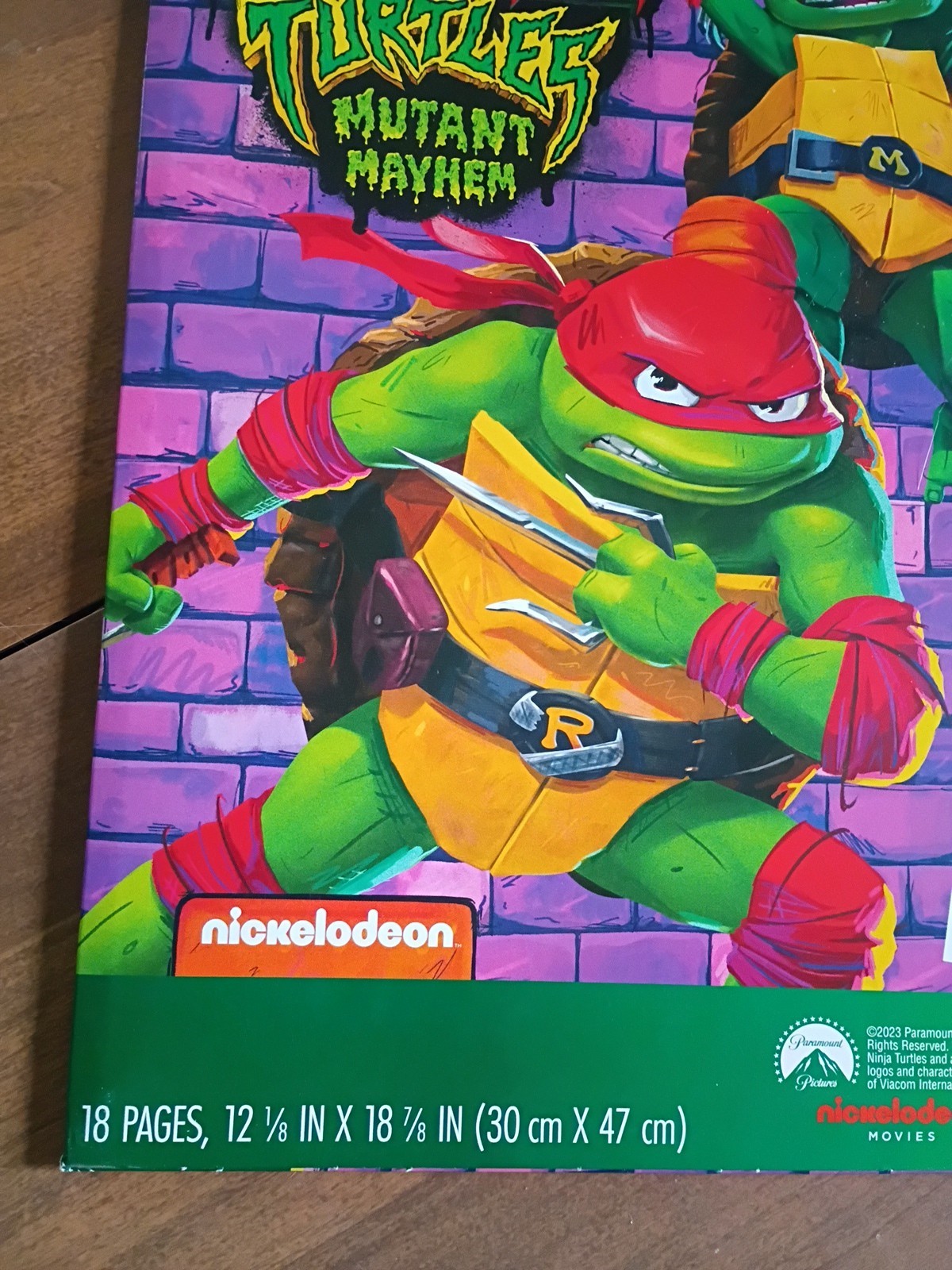 Teenage Mutant Ninja Turtle Giant Coloring Pages by Crayola 18 pages-Nickelodeon