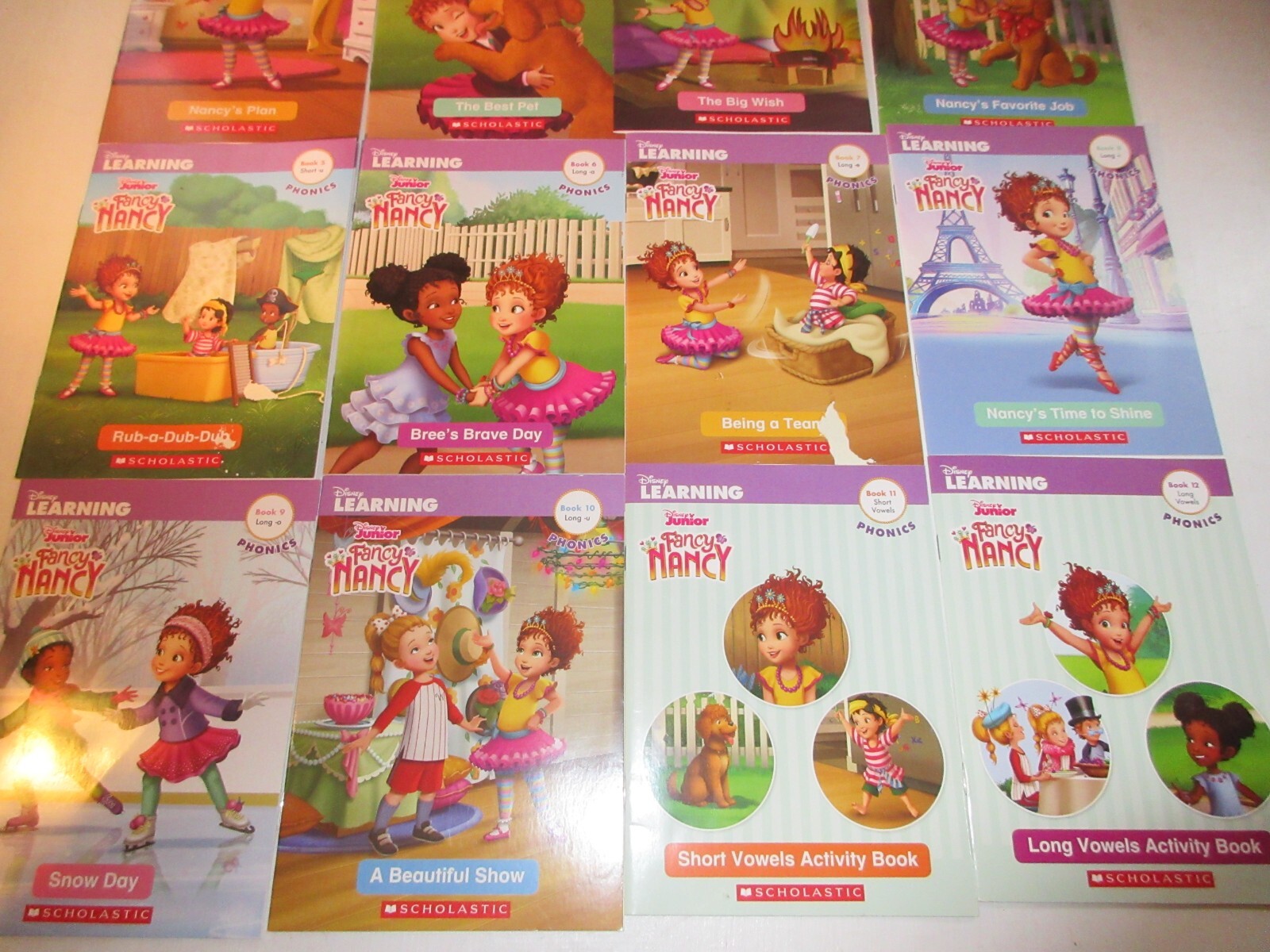 Fancy Nancy Phonics Reading Program Book Lot K Learning To Read
