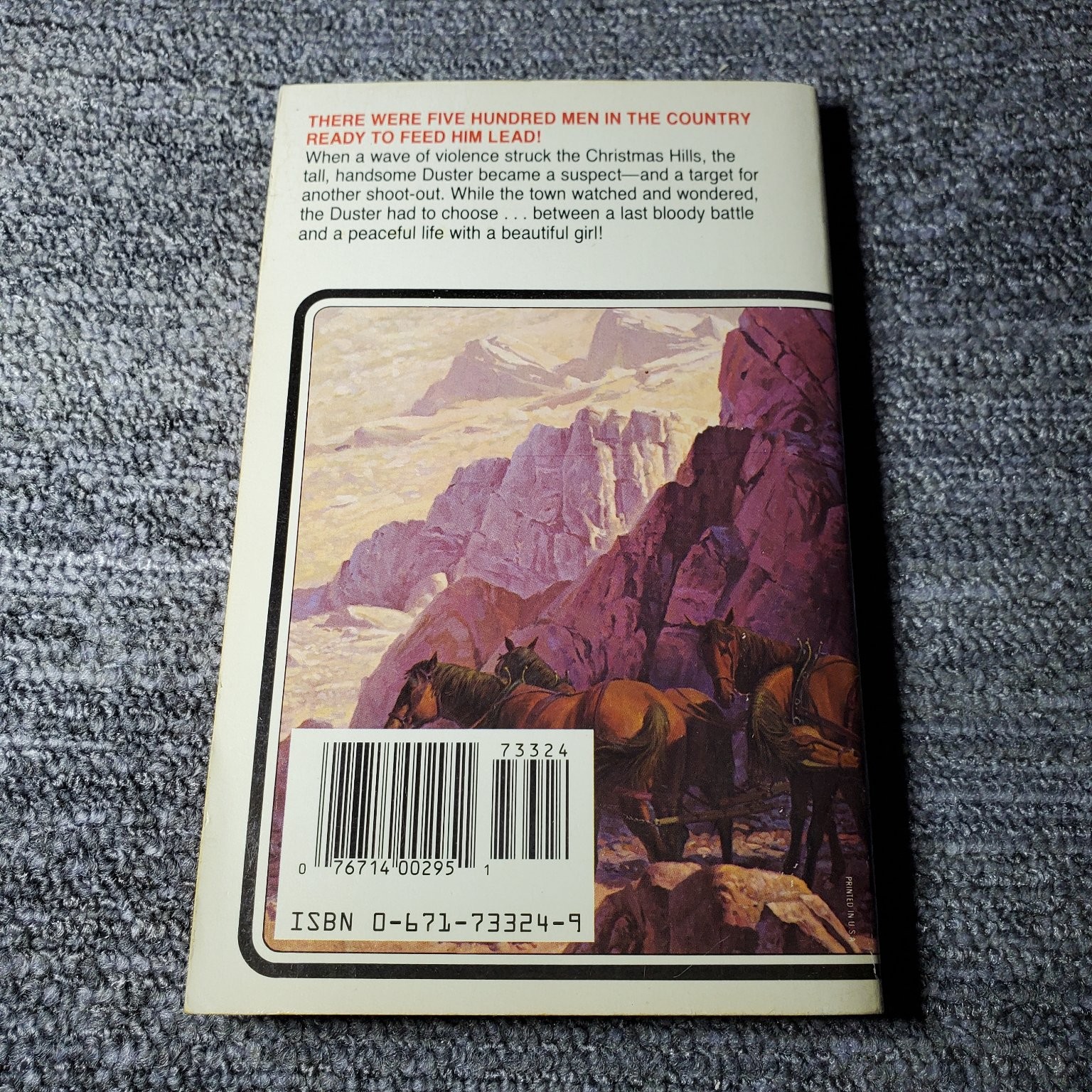 The Last Showdown Max Brand 1977 Western Adventure Paperback Book