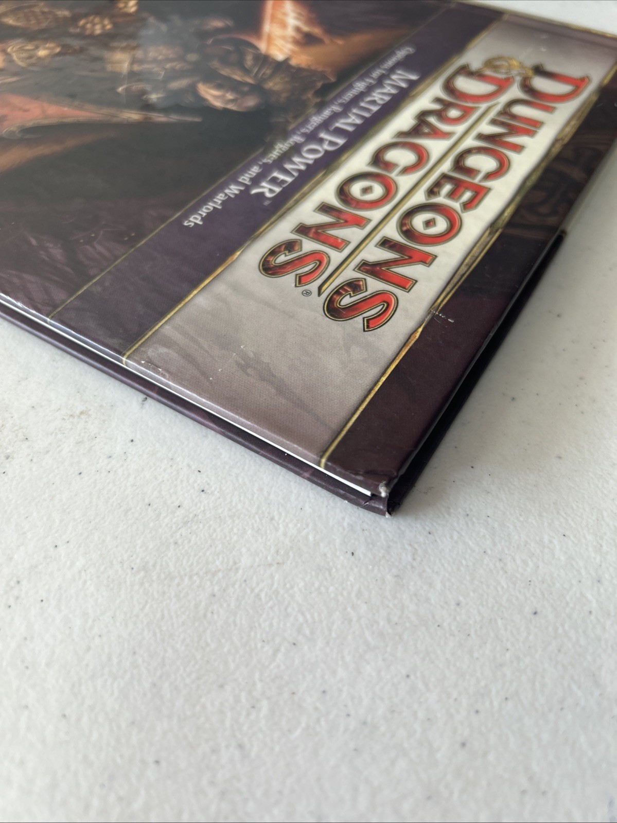 Martial Power by Wizards RPG Team (2008, Hardcover) Dungeons & Dragons Supplemen
