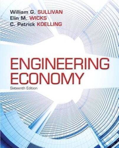 Engineering Economy (16th Edition) – Standalone book – Hardcover – GOOD