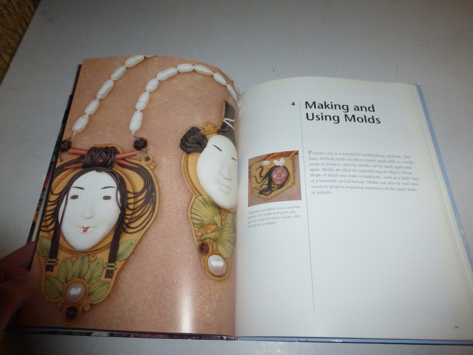 The Art of Polymer Clay: Designs for Jewelry, Pottery, & Artwork, Donna Kato 297