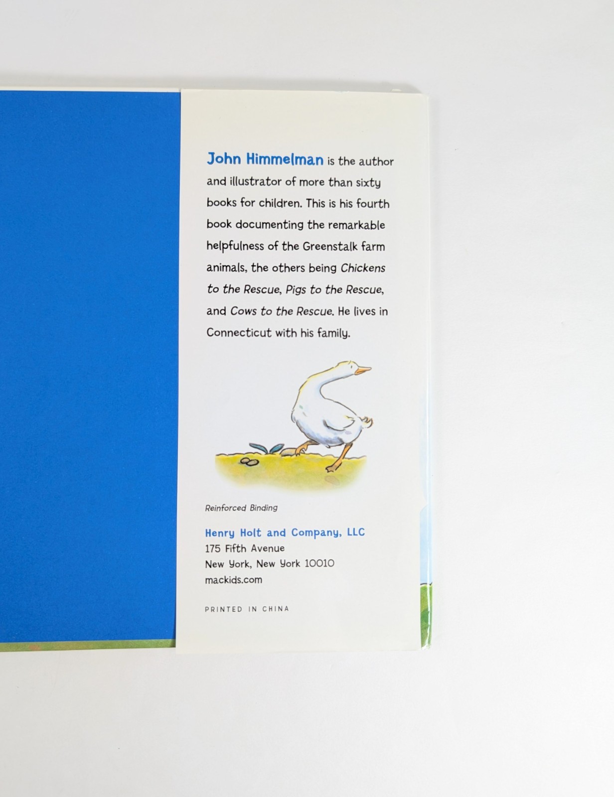 Duck To The Rescue John Himmelman Hardcover Book With Dust Jacket Kids Book