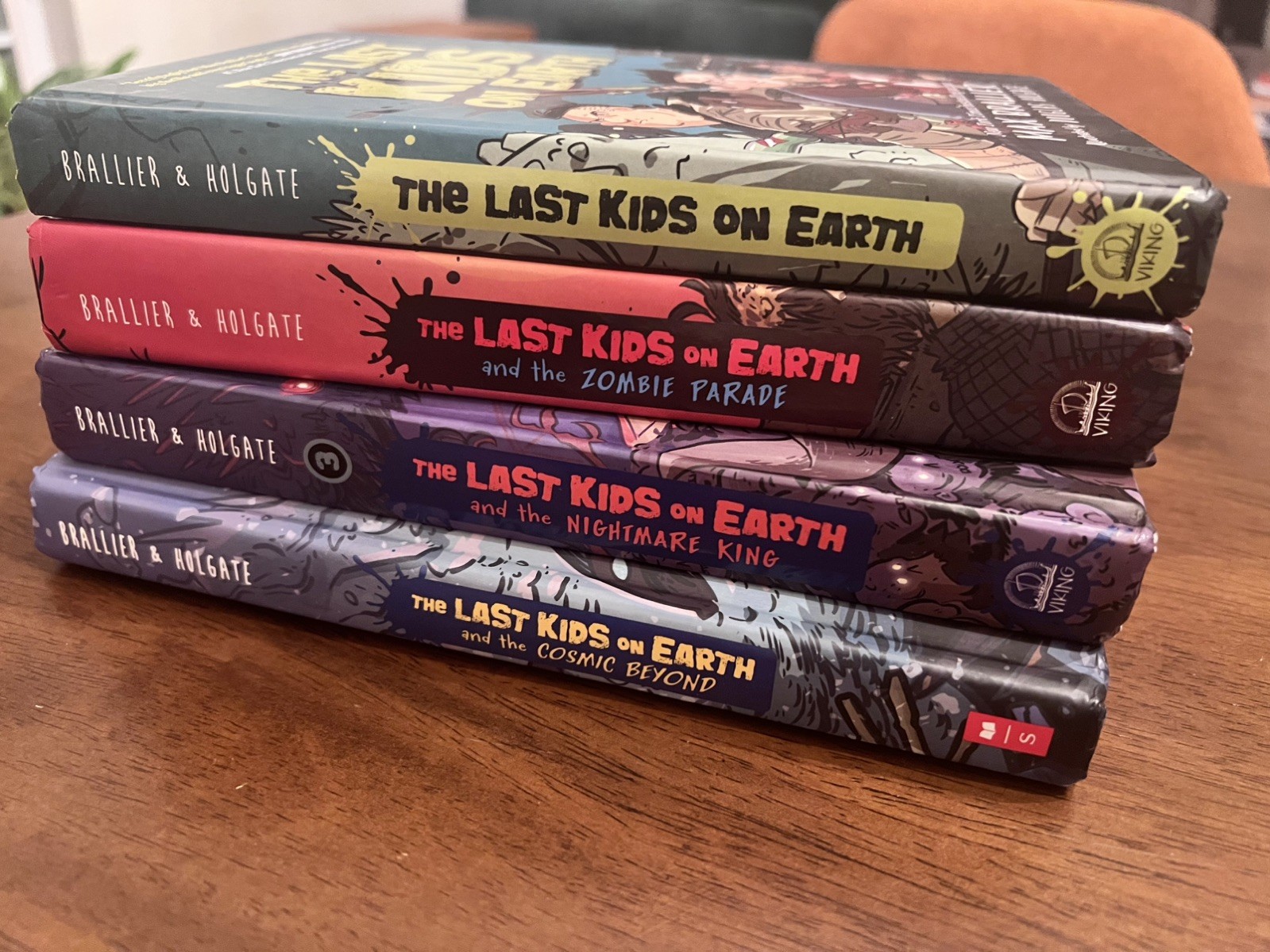 The Last Kids on Earth Hardcover Illustrated Books Set of 4 (First 4 books)