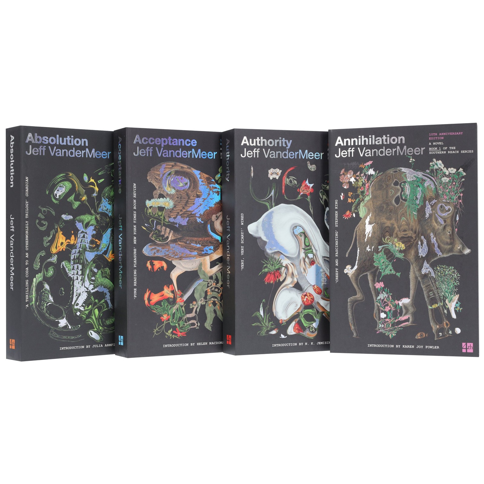 Southern Reach Series 4 Books Set by Jeff VanderMeer – Fic – PB