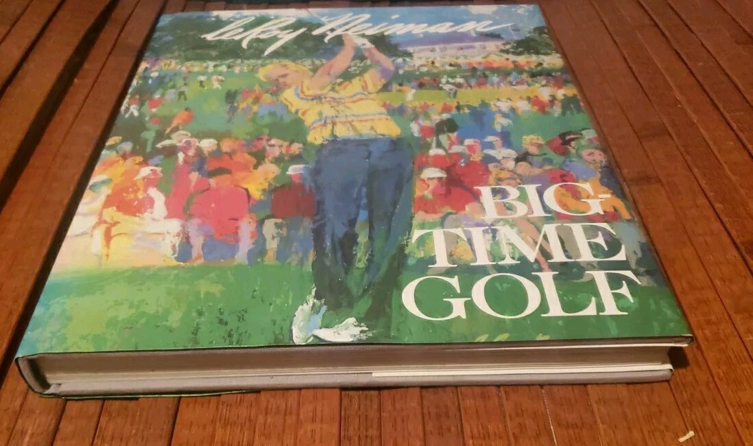 Leroy Neiman Signed Big Time Golf Art 193 Prints 170 Full Color Famous Golfers