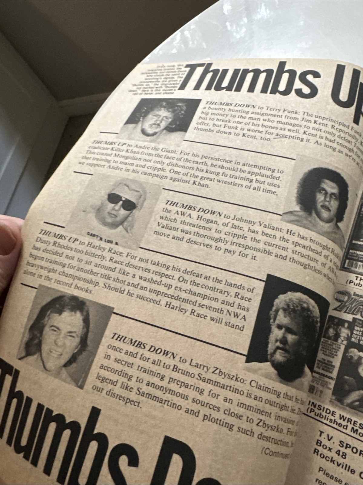 The Wrestler Magazine ~ December 1981 ~ Dusty Rhodes: The American Dreams Recurr