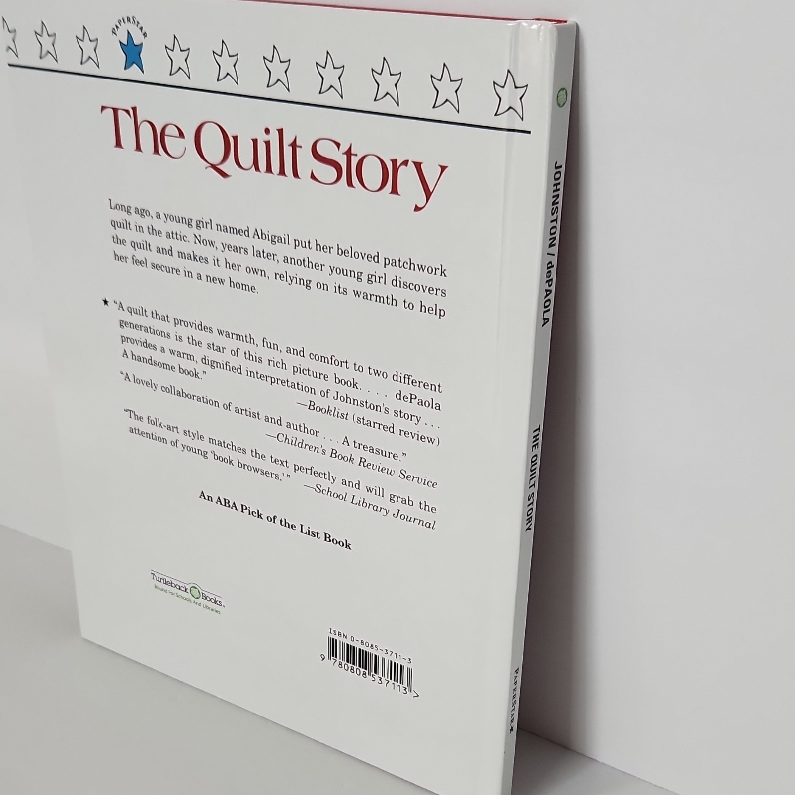 The Quilt Story by Tony Johnston, Turtleback, 1996, Hardcover