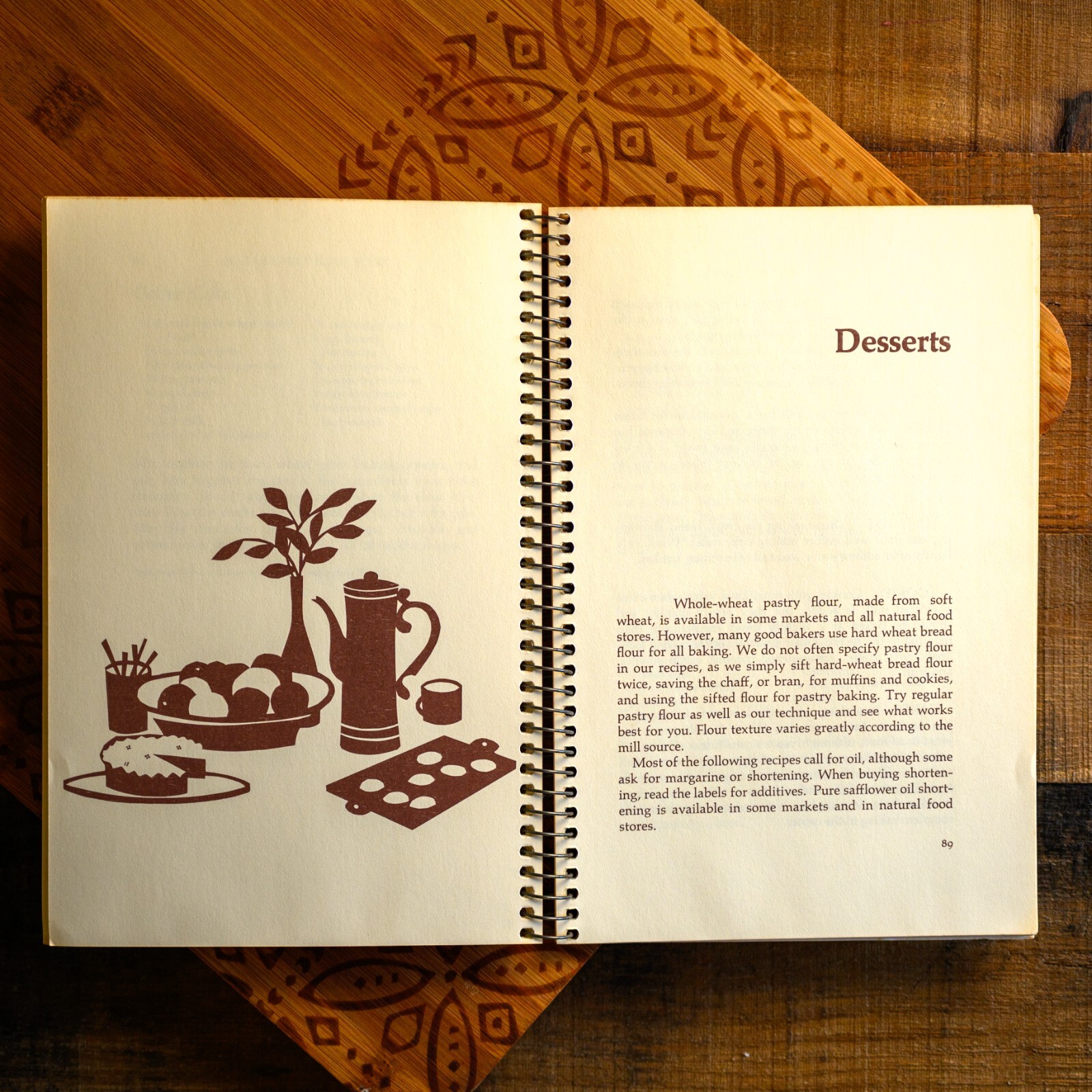 1972 VTG Whole Earth Cook Book PB – Sharon Cadwallader Judi Ohr – Santa Cruz CA