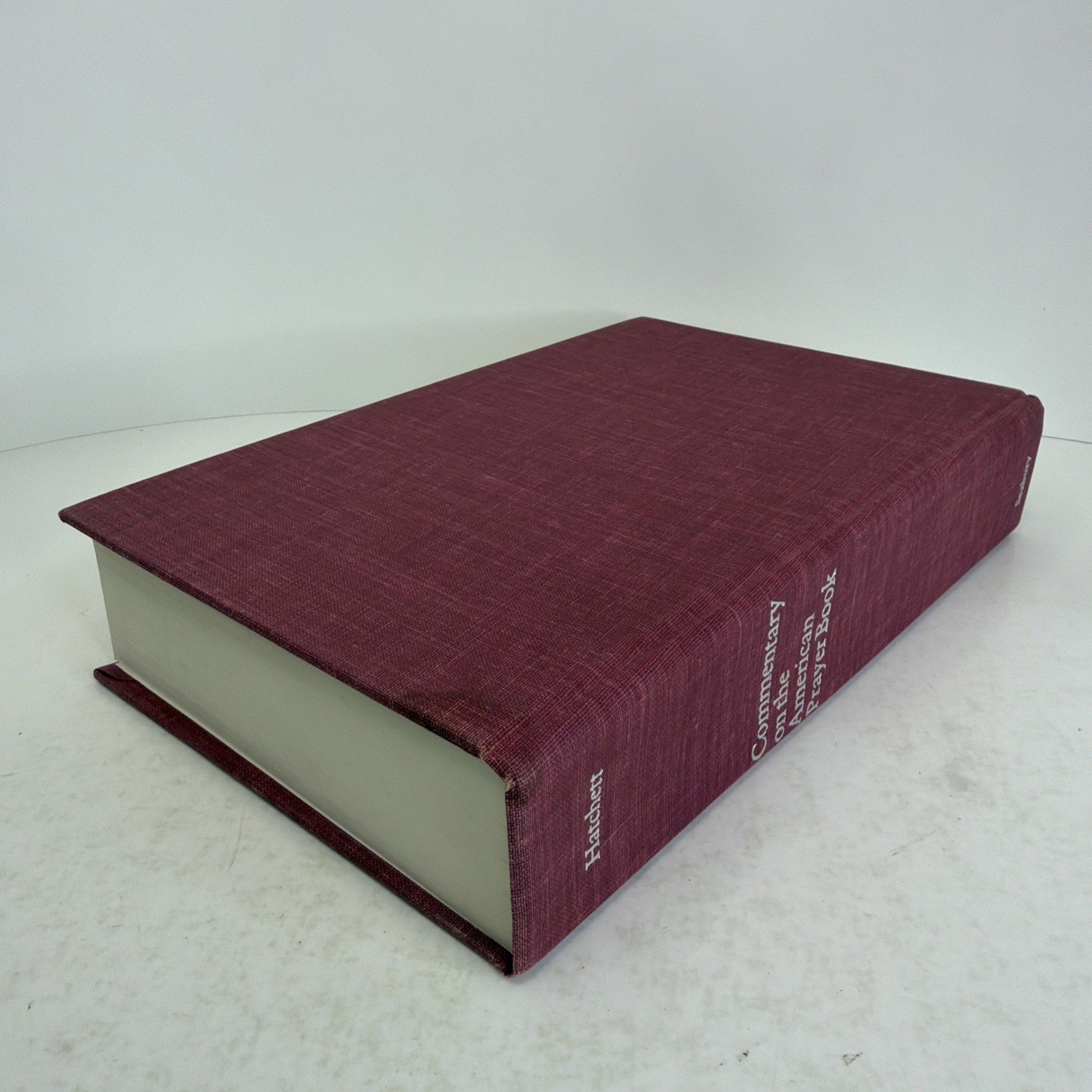 Commentary on the American Prayer Book 1979 HCDJ by Marion J. Hatchett