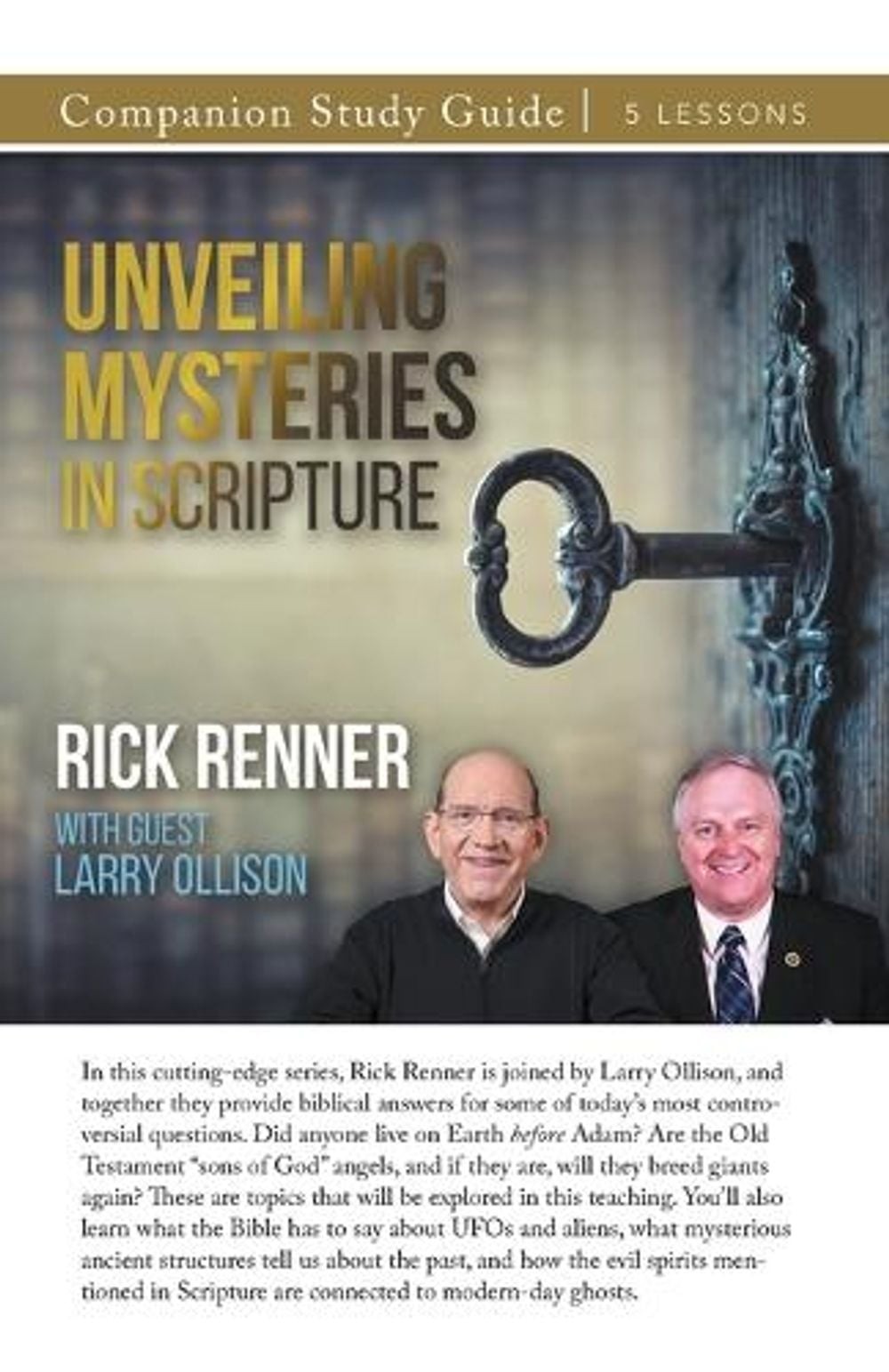 Unveiling Mysteries in Scripture Study Guide by Rick Renner Paperback Book