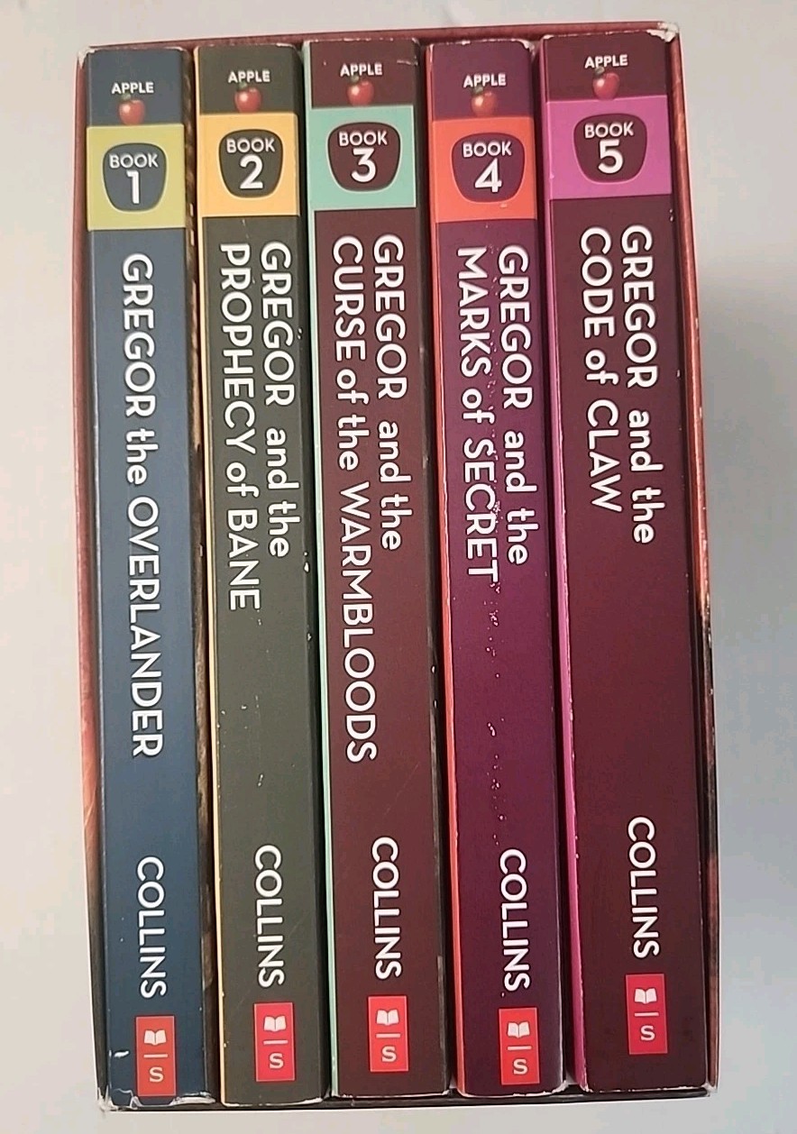 Gregor: The Underland Chronicles Paperback Box Set 2009 Reissue Suzanne Collins