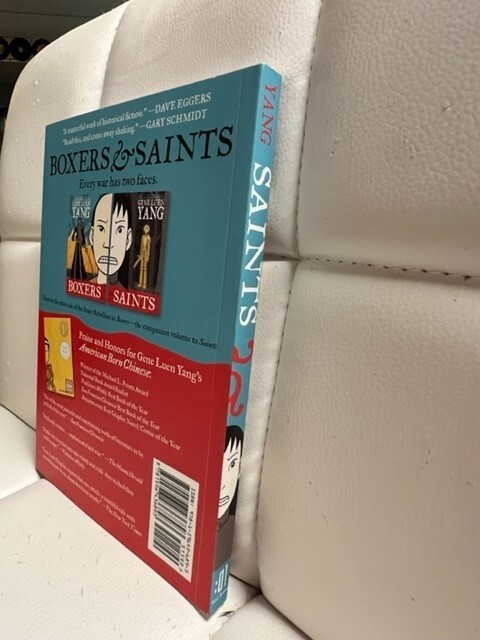 Saints autographed Book by Gene Luen Yang signed book