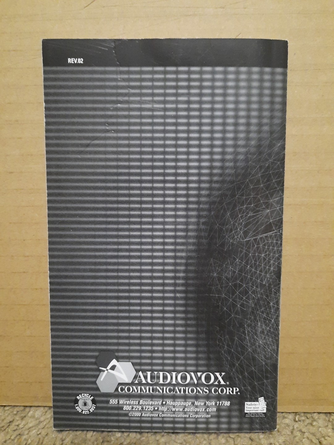 Audiovox Cellphone Phone CDM-135 & CDM-135XL Owner Operating Manual 115 Pages
