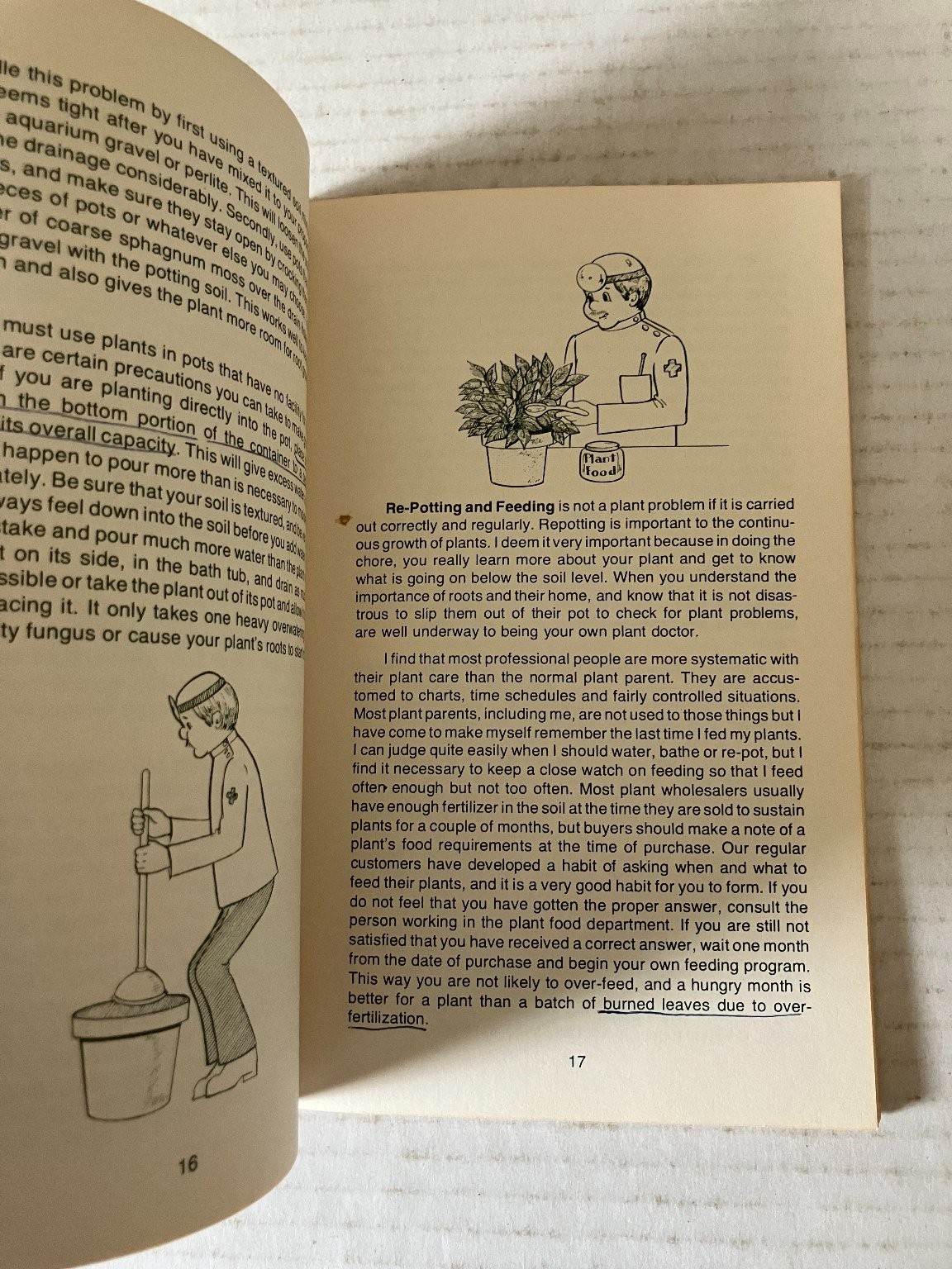 The Houseplant Doctor Rex E. Mabe 1975 Potpourri Press Houseplants Guide PB