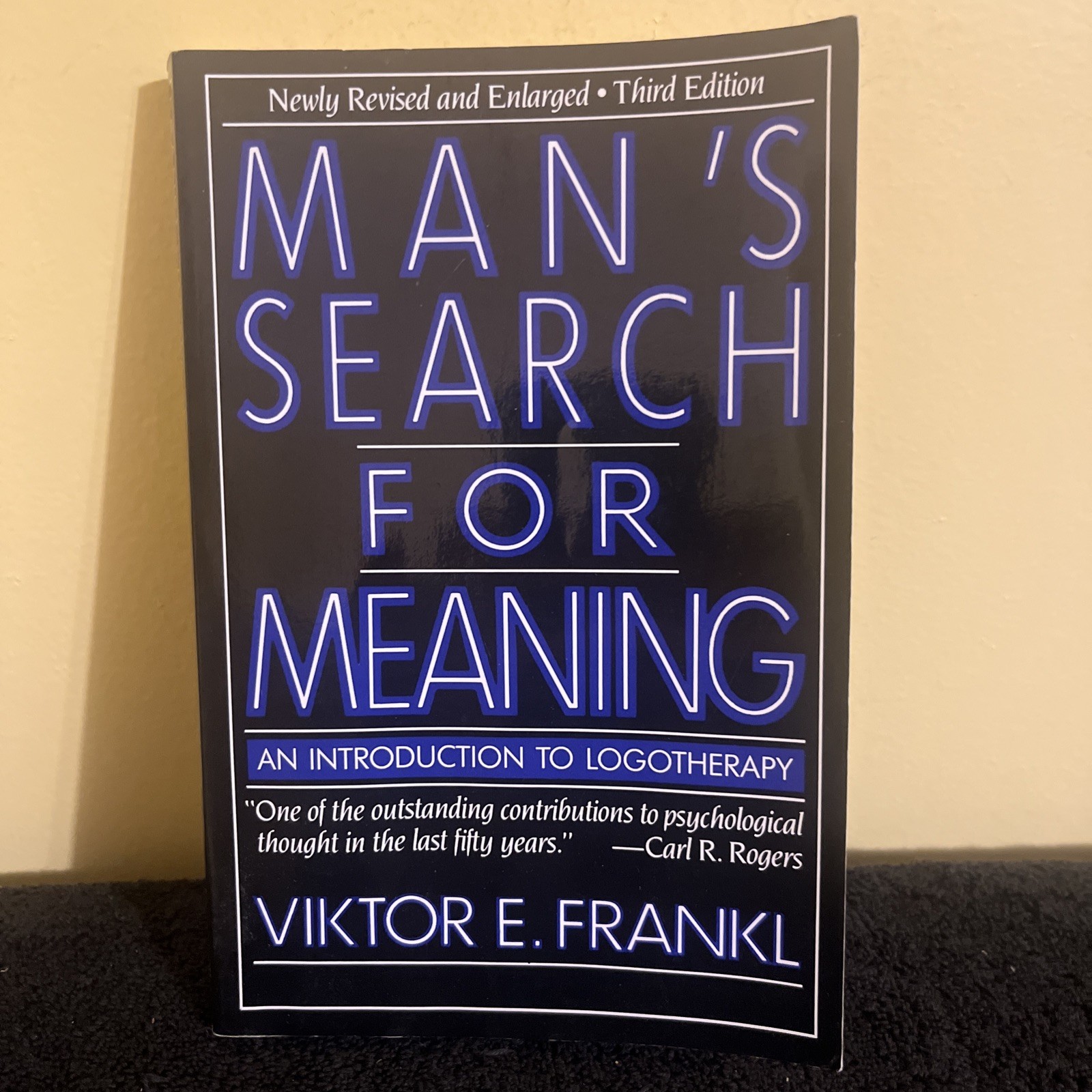 Viktor Frankl Man’s Search For Meaning Paperback Book
