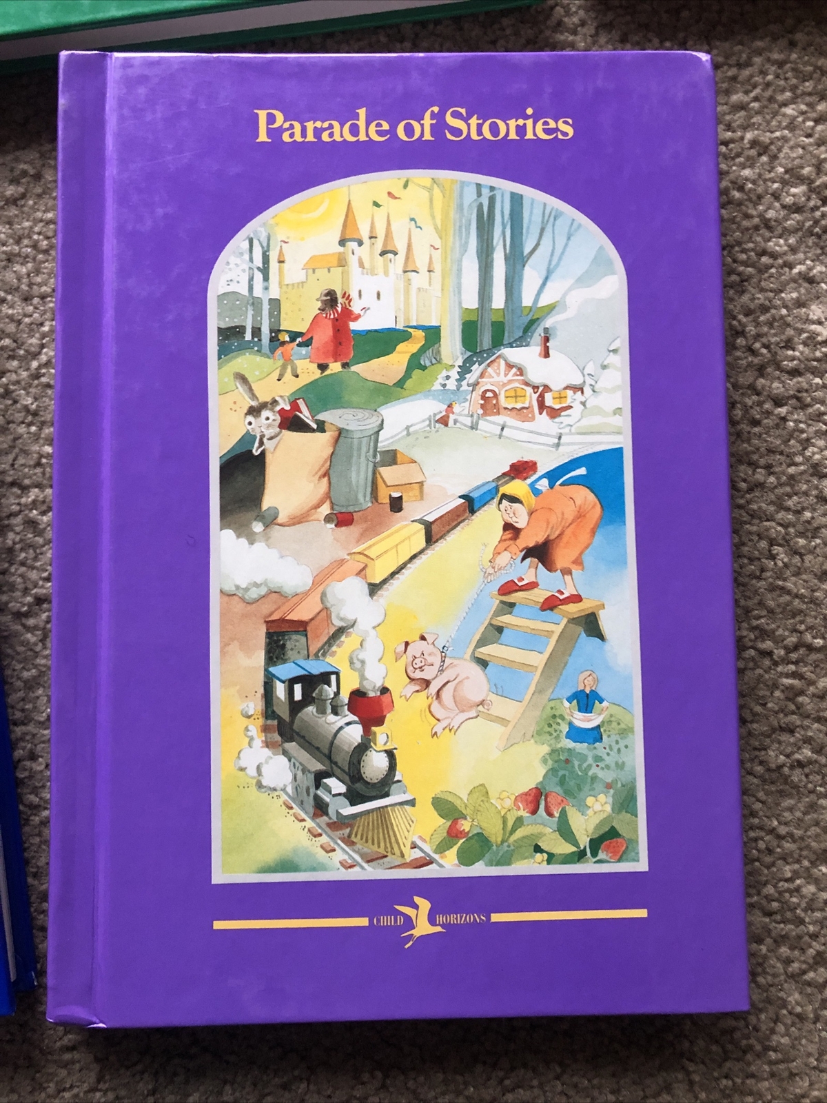 Lot of 10 Child Horizons Vintage Hardcover Books 2001 Complete Set HOMESCHOOL