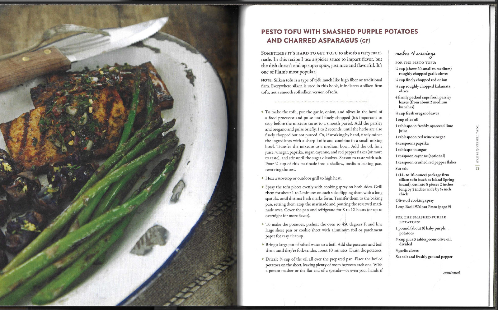 Plum – Gratifying Vegan Dishes From Seattle’s Plum Bistro ; by Makini Howell