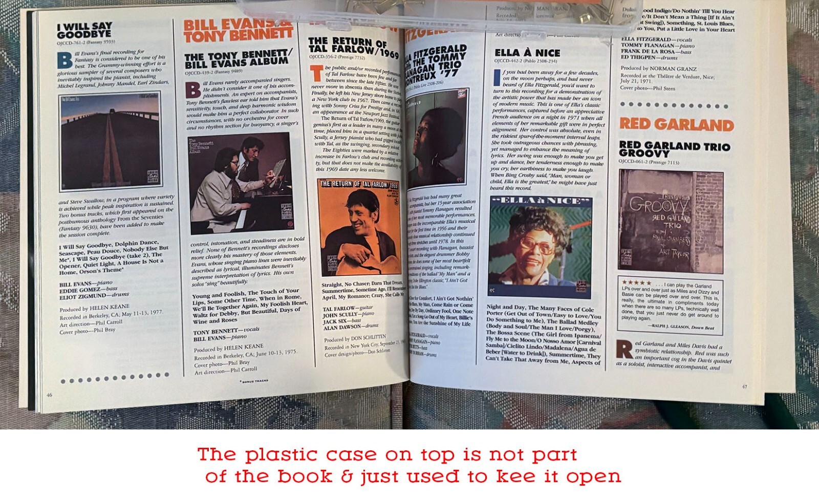 ORIGINAL JAZZ CLASSICS Collectors Guide 1995 photos 98 pages VERY GOOD