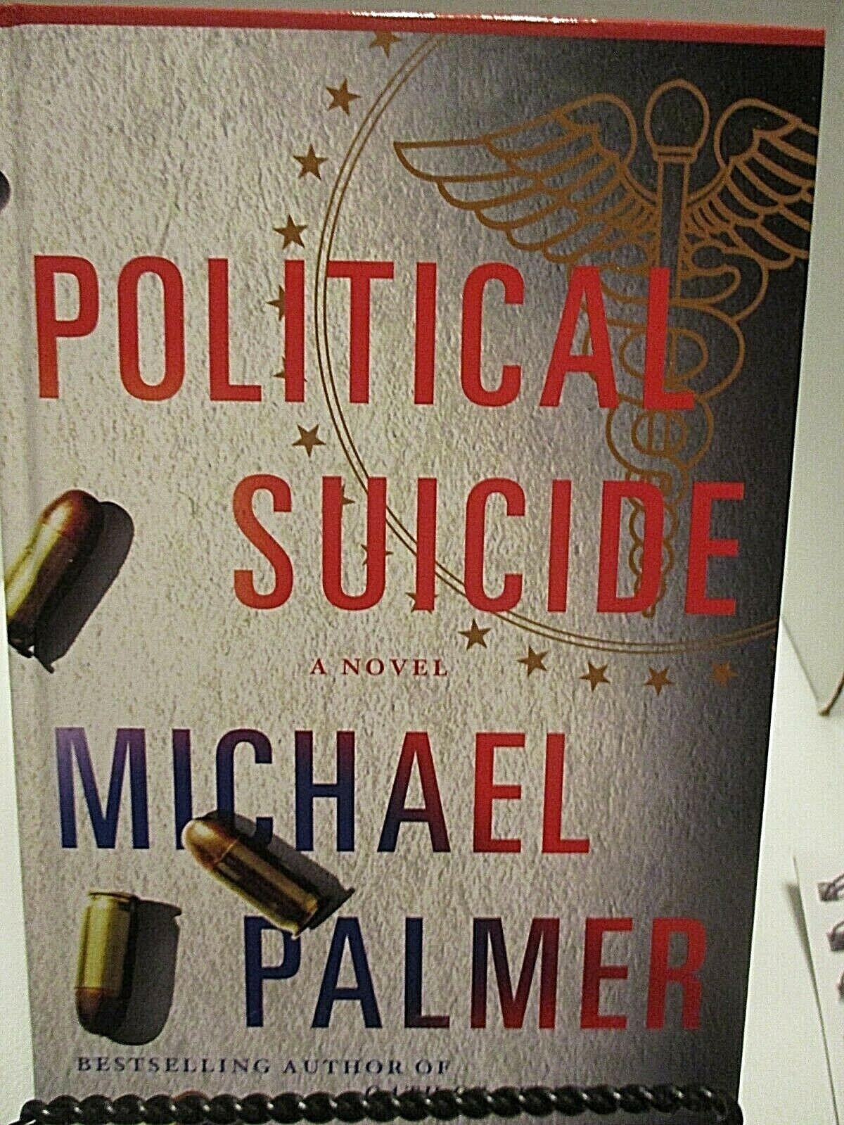 Large Print MICHAEL PALMER novel Political Suicide see photo/synopsis