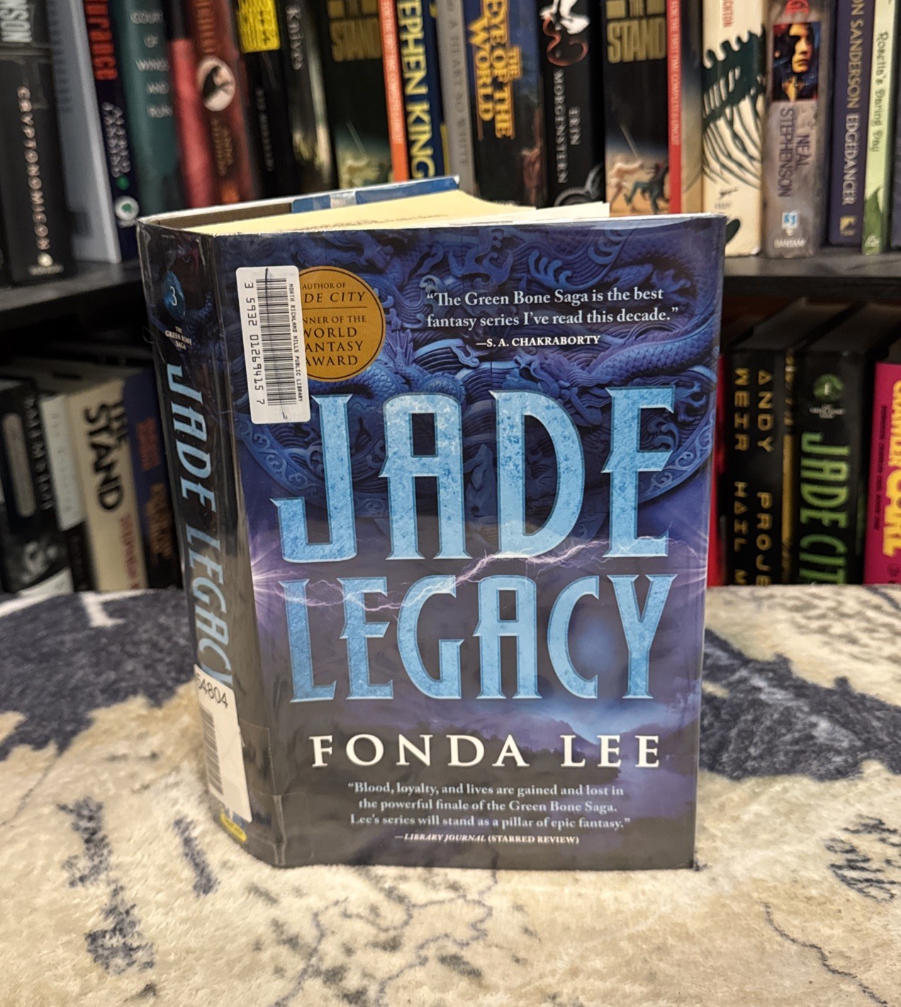 Jade Legacy – Fonda Lee (2021, Hardcover) First Edition/1st Print, Ex-Lib.
