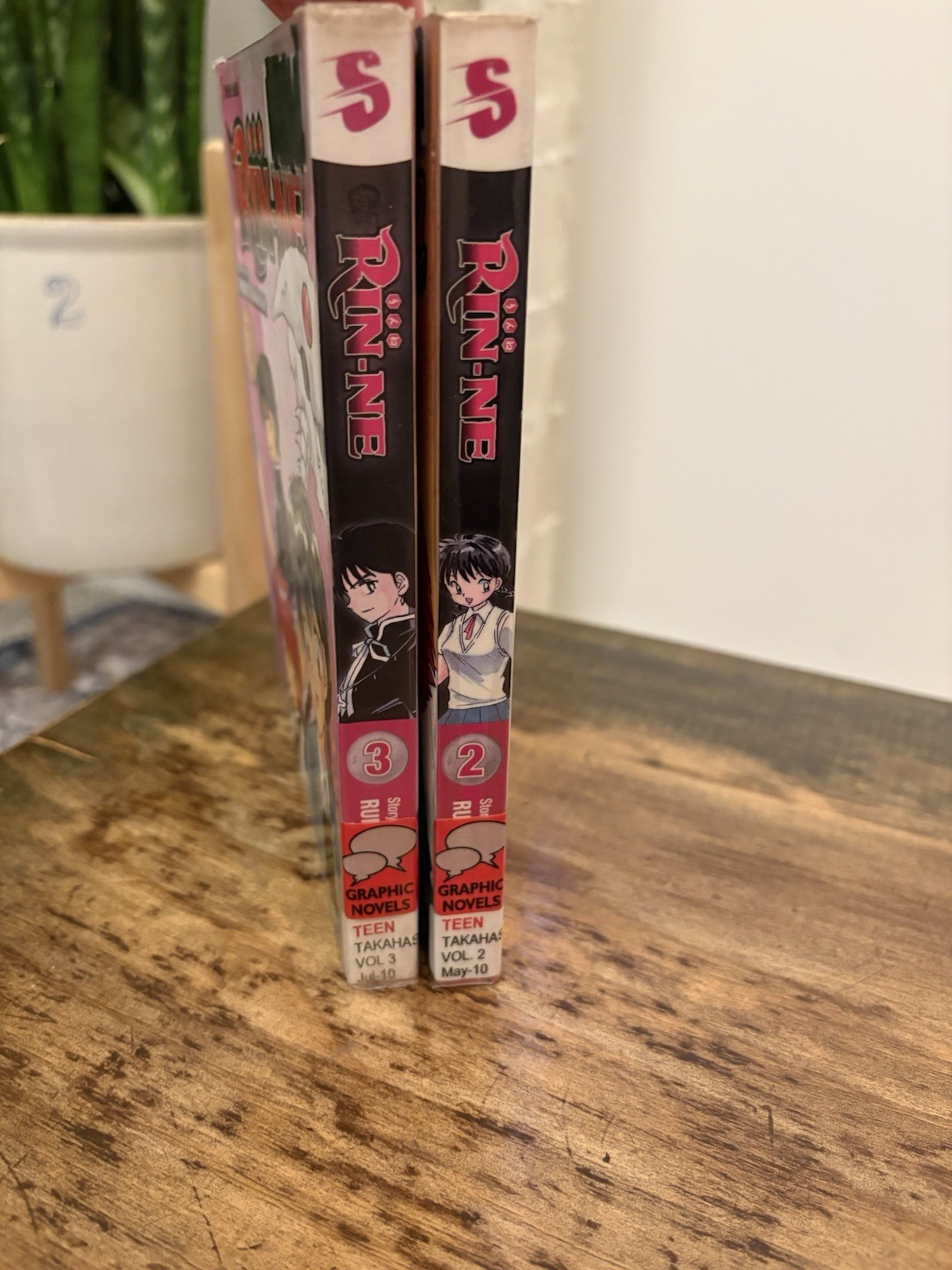 Rin-Ne Shonen Sunday Manga Anime 2 & 3 by Rumiko Takahashi