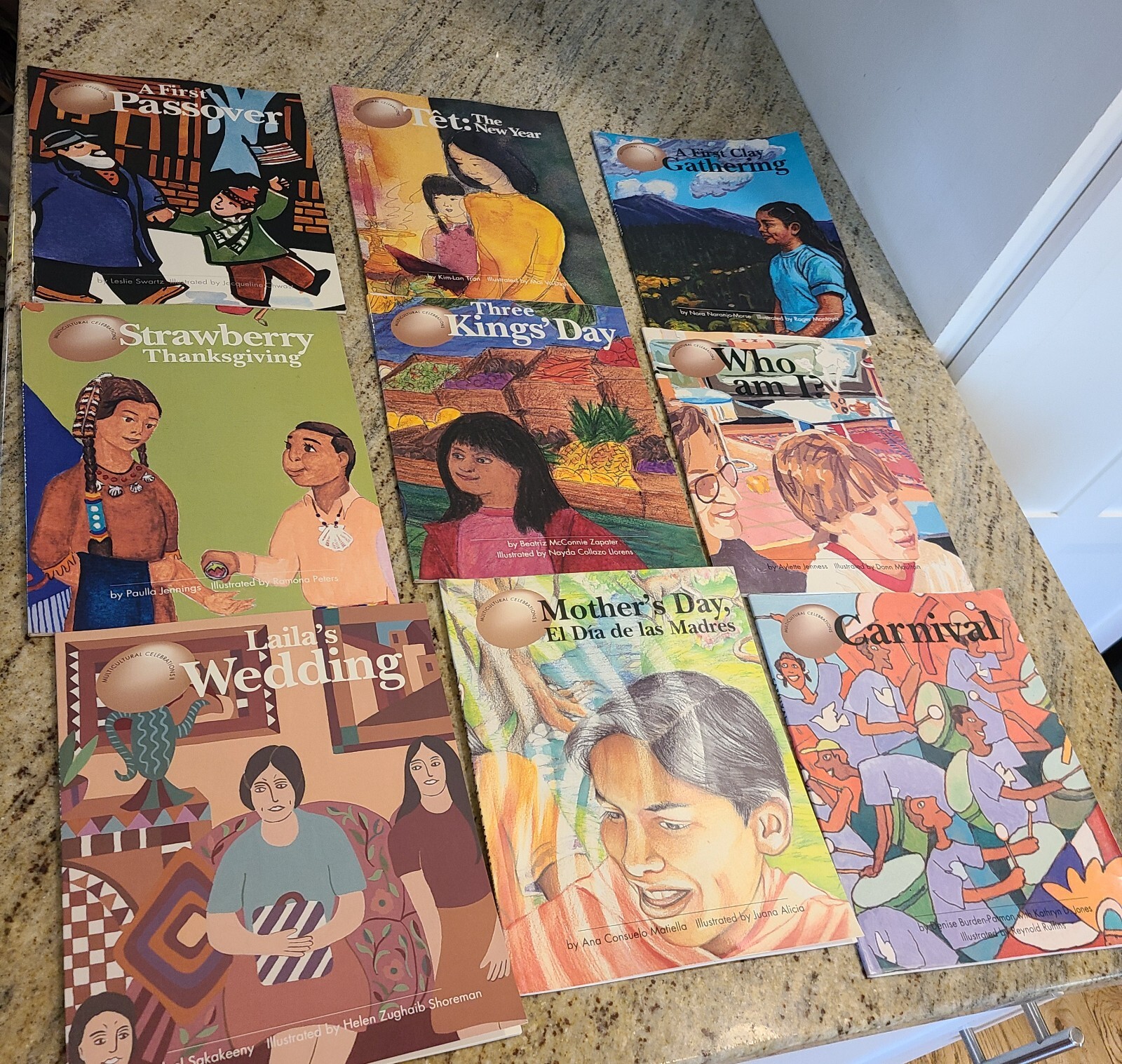 Multicultural Themed Childrens Book Lot of 15 Modern curriculum press Homeschool