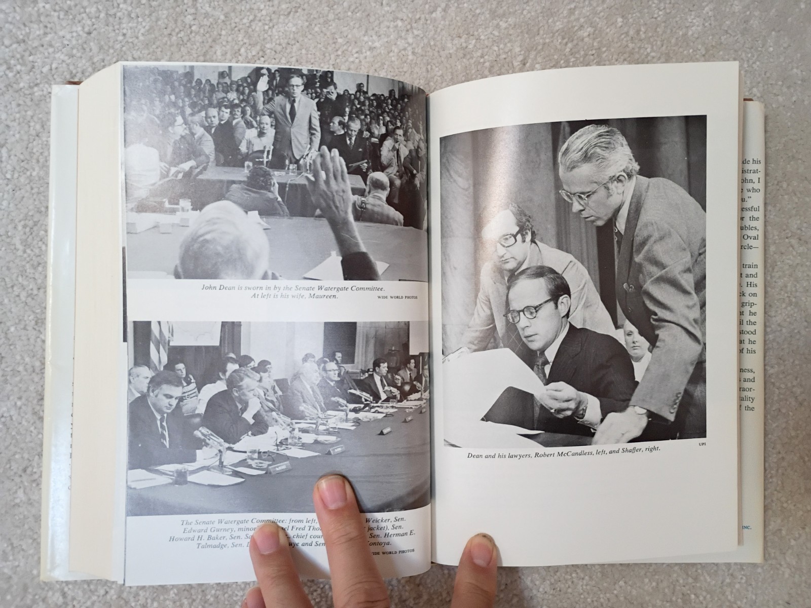 Blind Ambition: The White House Years by Dean 1976 1st Ed HC DJ Illus Index 415p