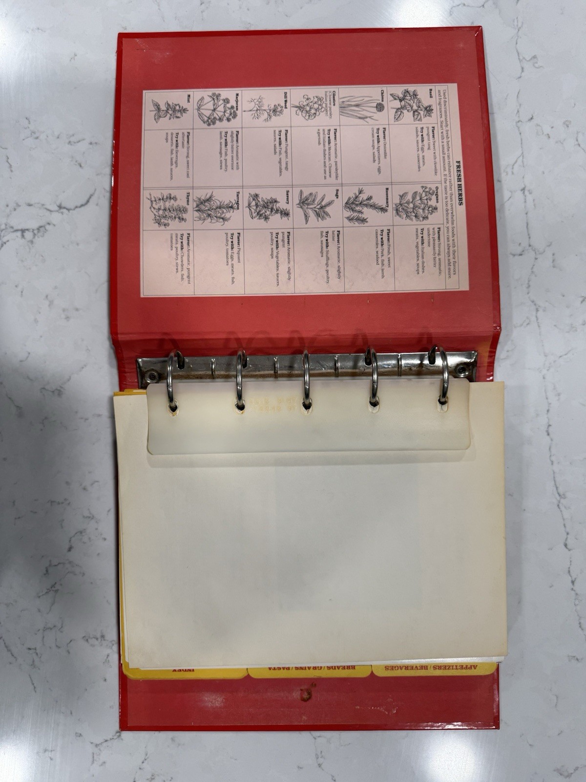 Betty Crocker’s Cookbook Golden Press 5 ring Binder 1986 Classic Cooking Recipes