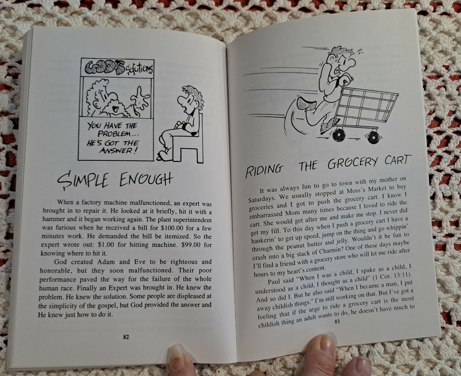 Wait For The Sun by Eddie Bowman SIGNED, 1992, cute illustrations, 92 pages