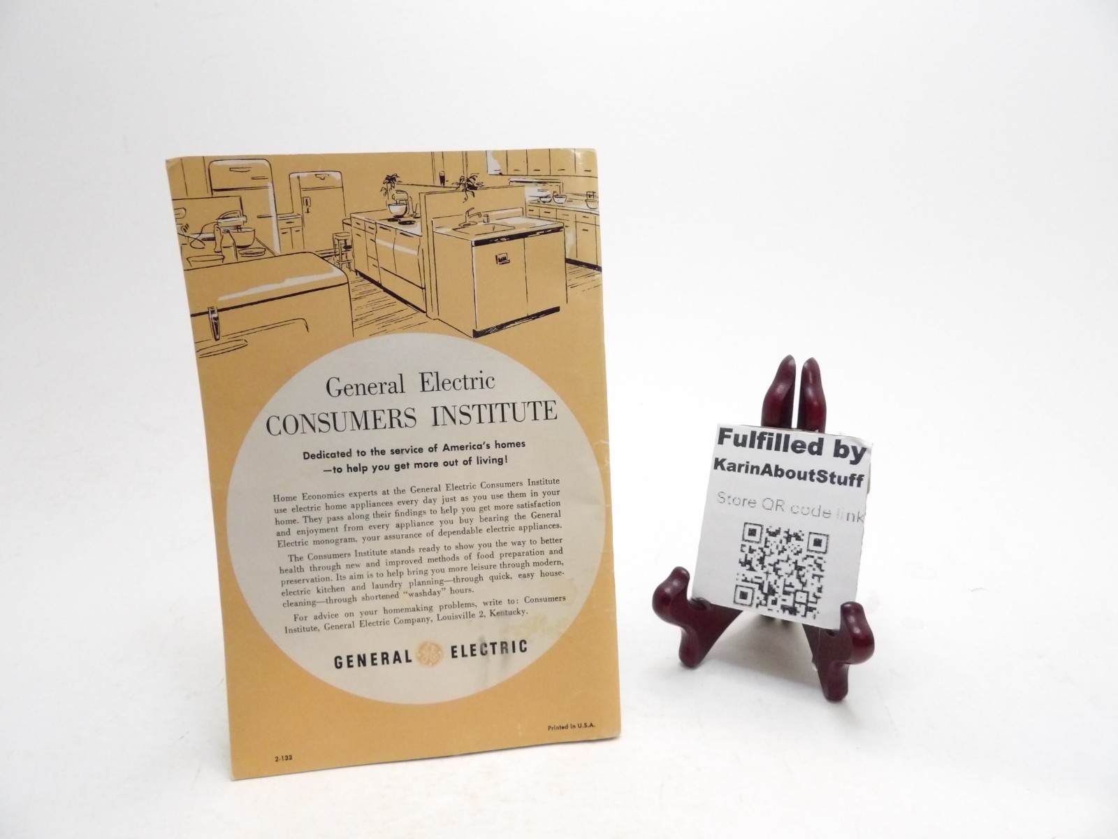 Get Acquainted with your New General Electric Ref. Freezer Combin LH-121 LM-100L