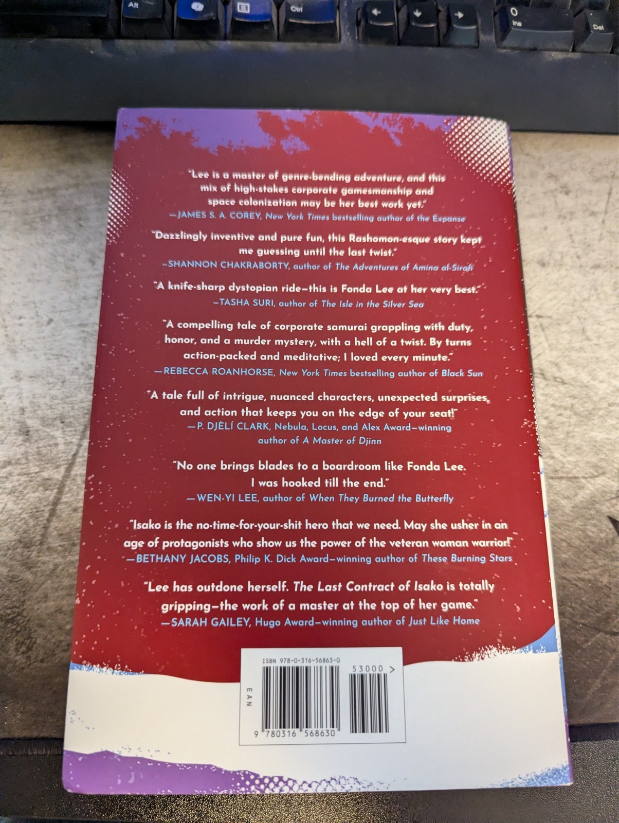 Last Contract of Isako by Fonda Lee (2026, Hardcover)
