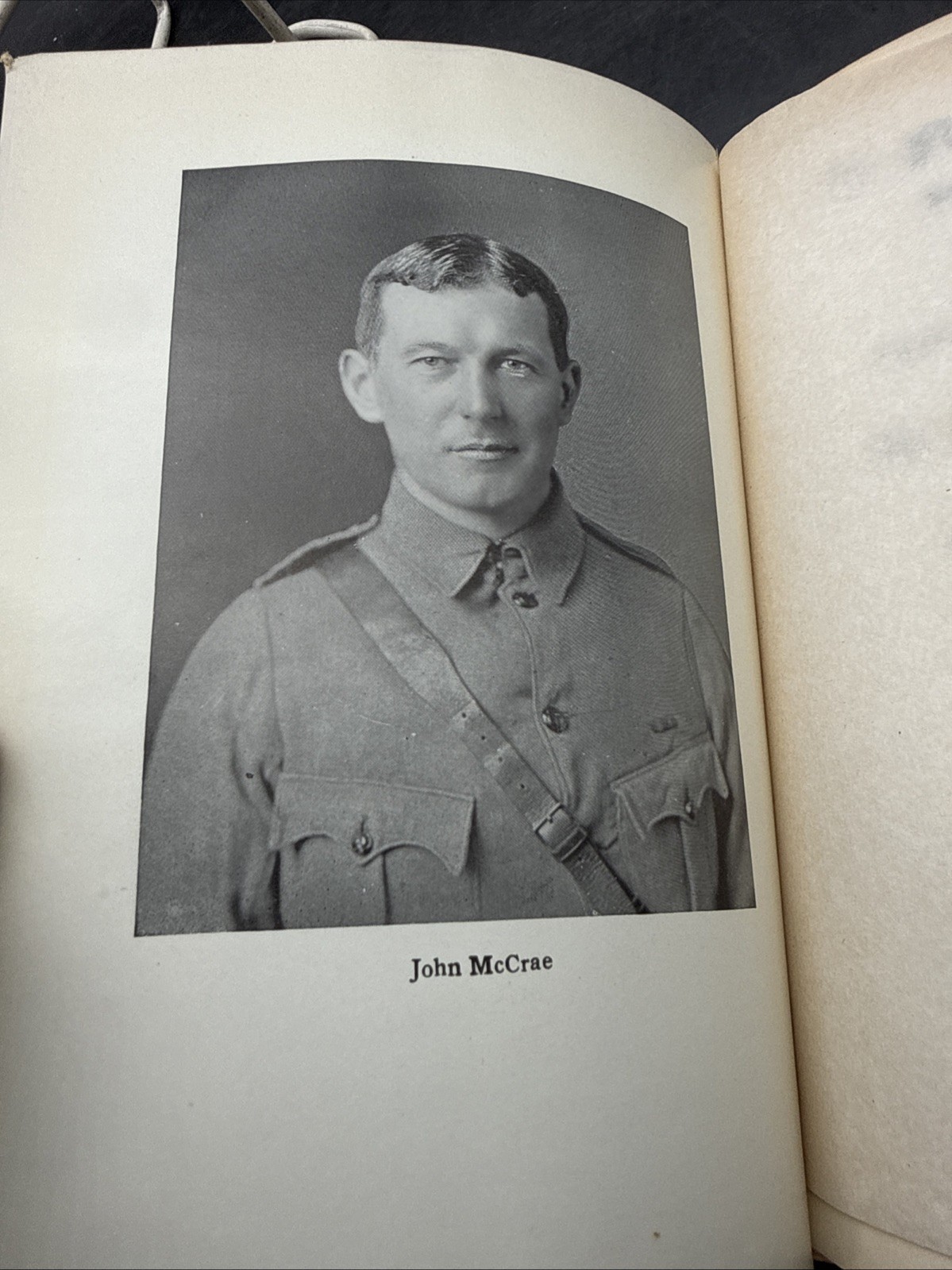 WWI In Flanders Fields And Other Poems John McCrae HC 1st American Edition 1919