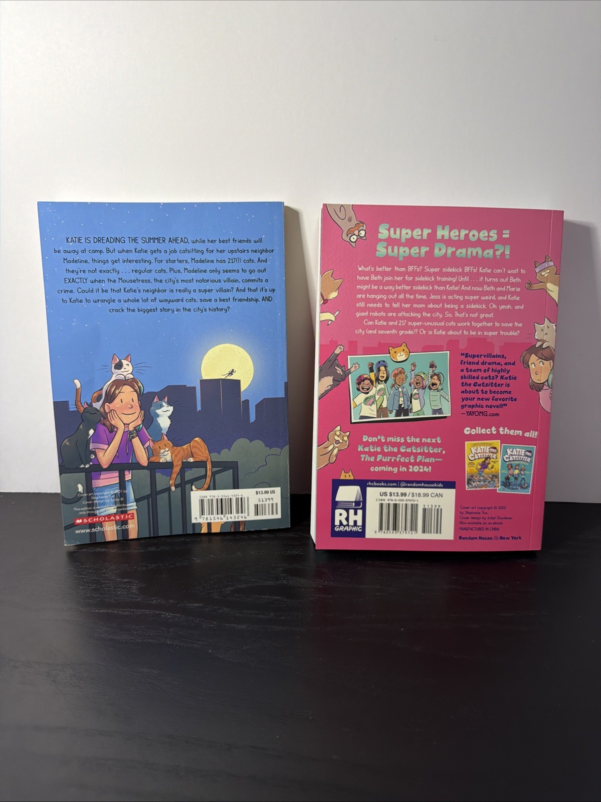 Katie the Catsitter: (A Graphic Novel) Lot Of 2