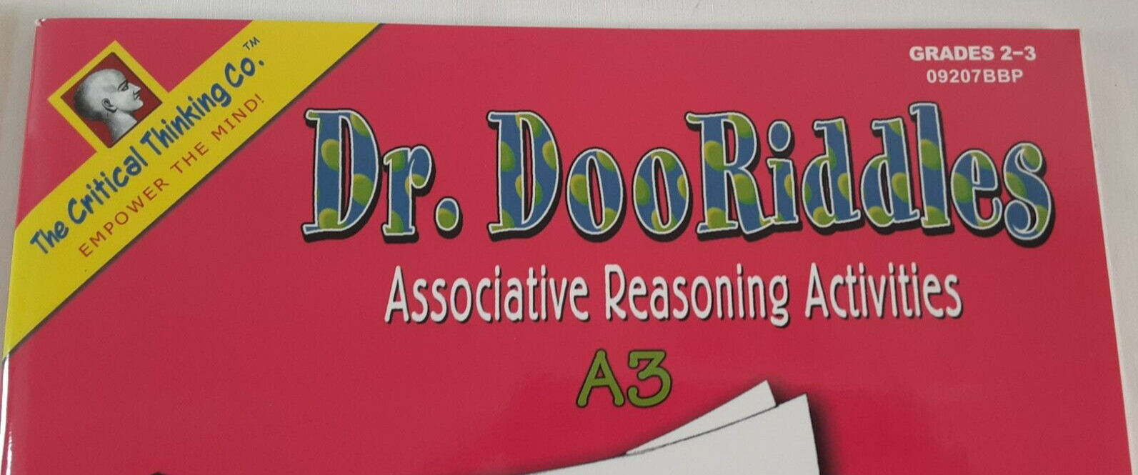 2 Critical Thinking Co Grades 2-3 Editor in Chief Dr DooRiddle Homeschool Lot