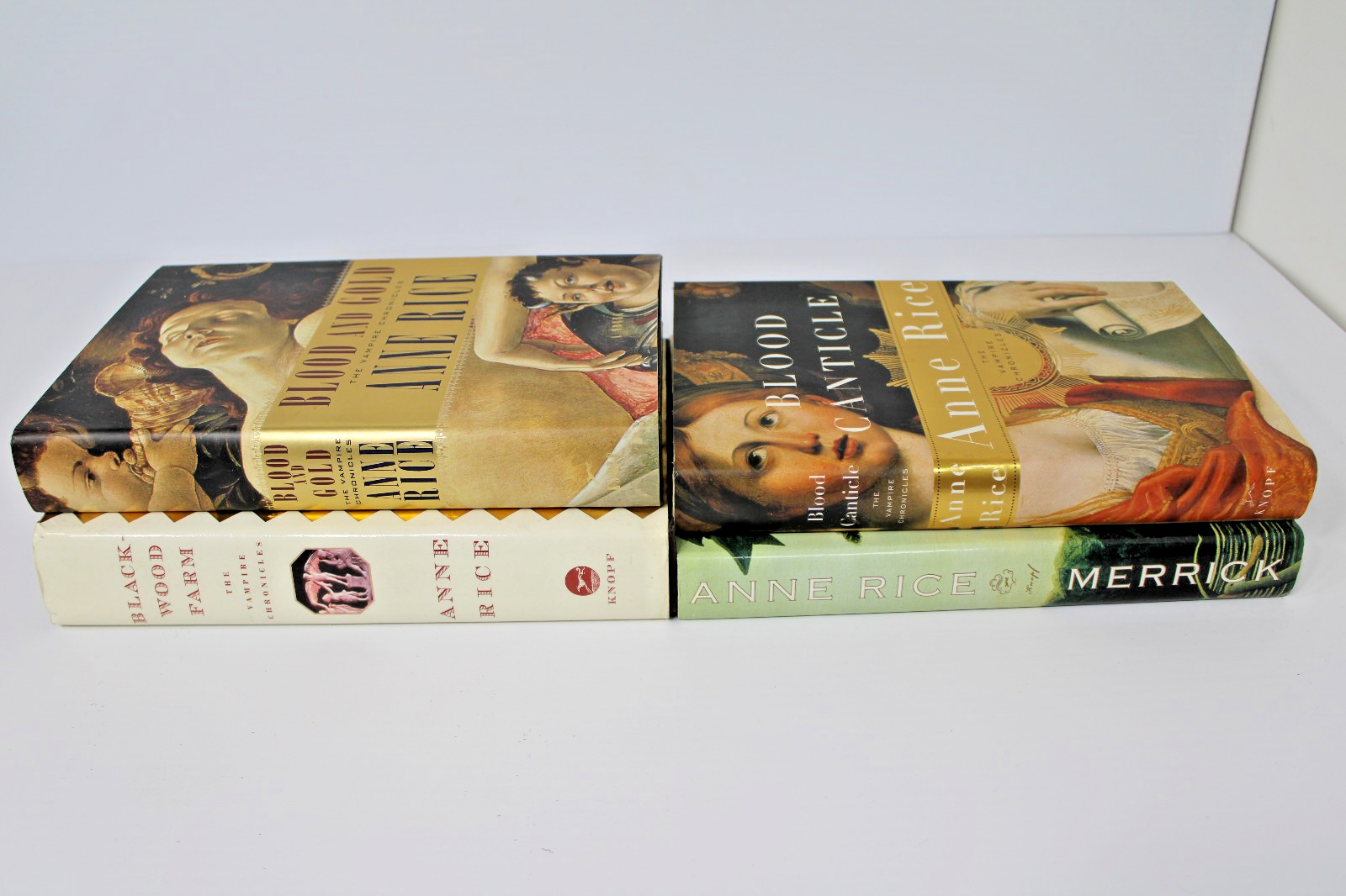 Anne Rice- Vampire/ Mayfair Lot of 4 books, All 1st Editions, Like New HC/ DJ