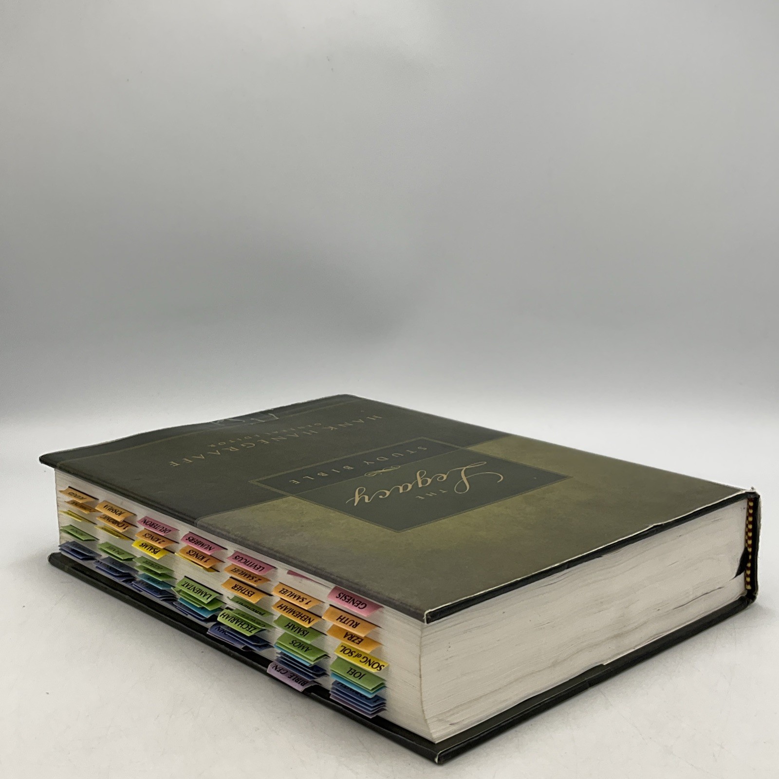 The Legacy Study Bible-NKJV by Hank Hanegraaff General Editor, Hardcover DJ 2007