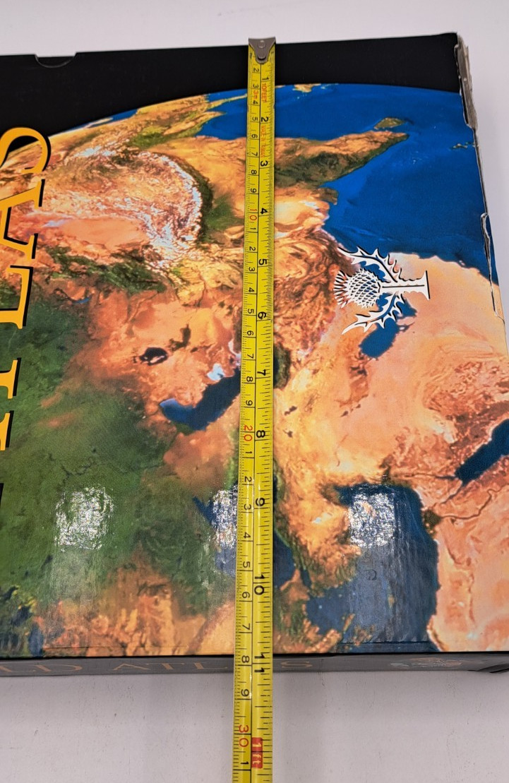 Encyclopaedia Britannica 2011 World Atlas 433 Pgs Boxed Hardcover 15″x11″ READ