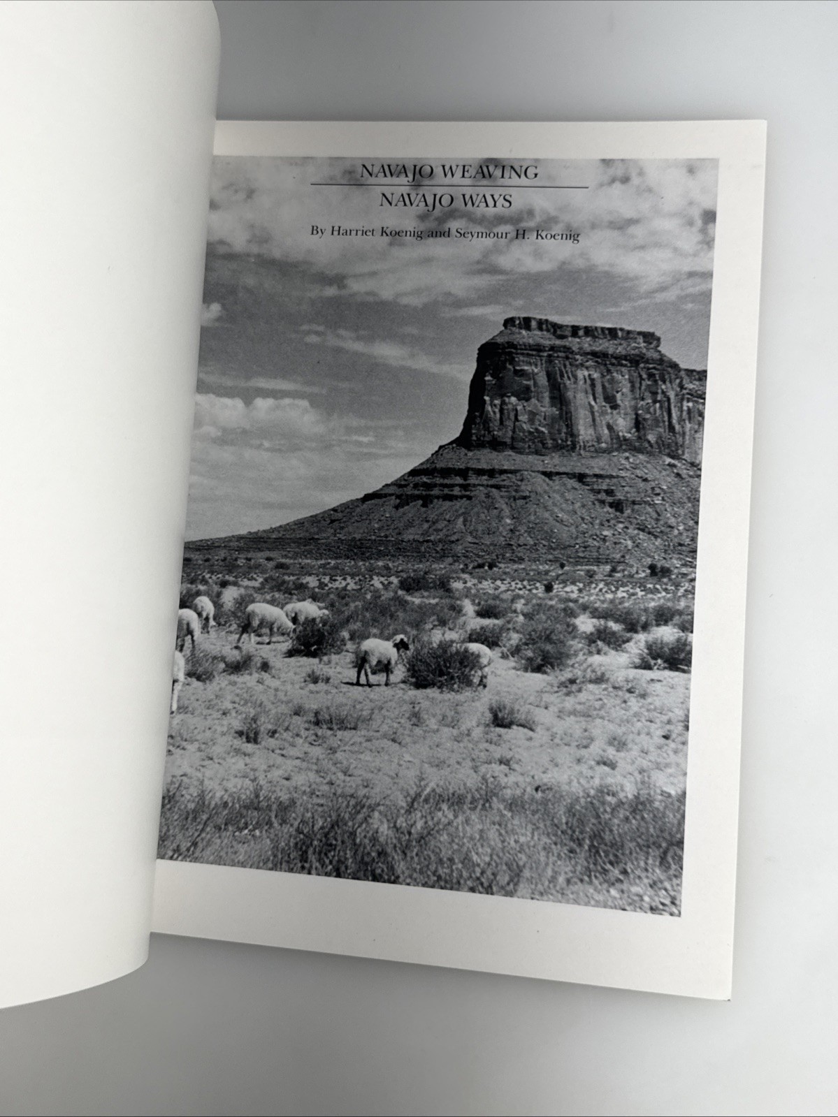 Navajo Weaving, Navajo Ways by Seymour Harriet Koenig Katonah Gallery 1986 B
