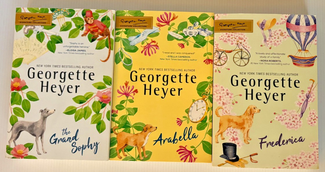 Georgette Heyer Books – Choose Your Book – Regency Romance Paperback Pick Title