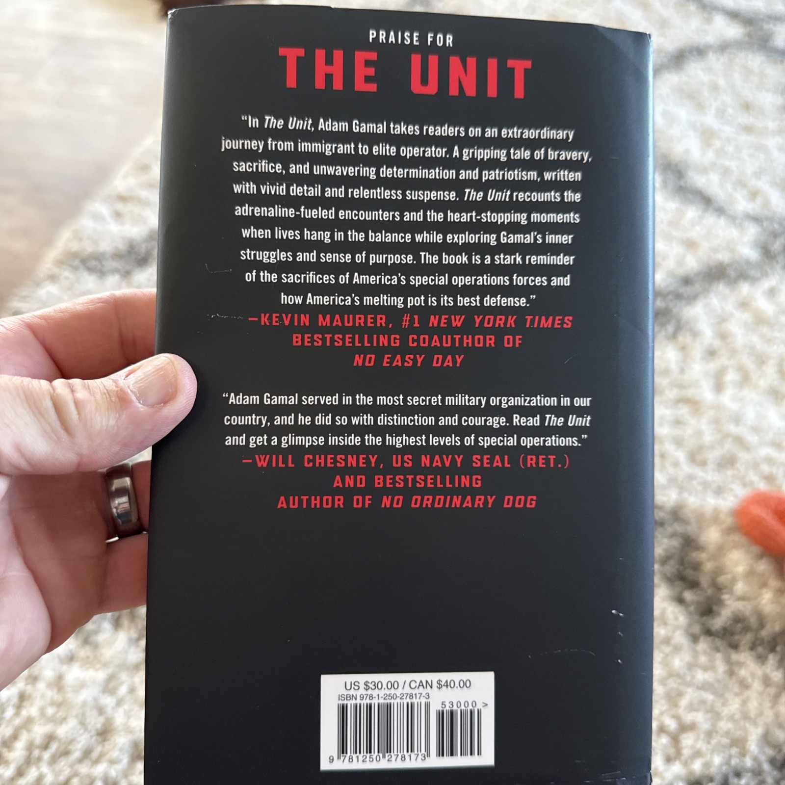 Unit : My Life Fighting Terrorists As One of America’s Most Secret Military…