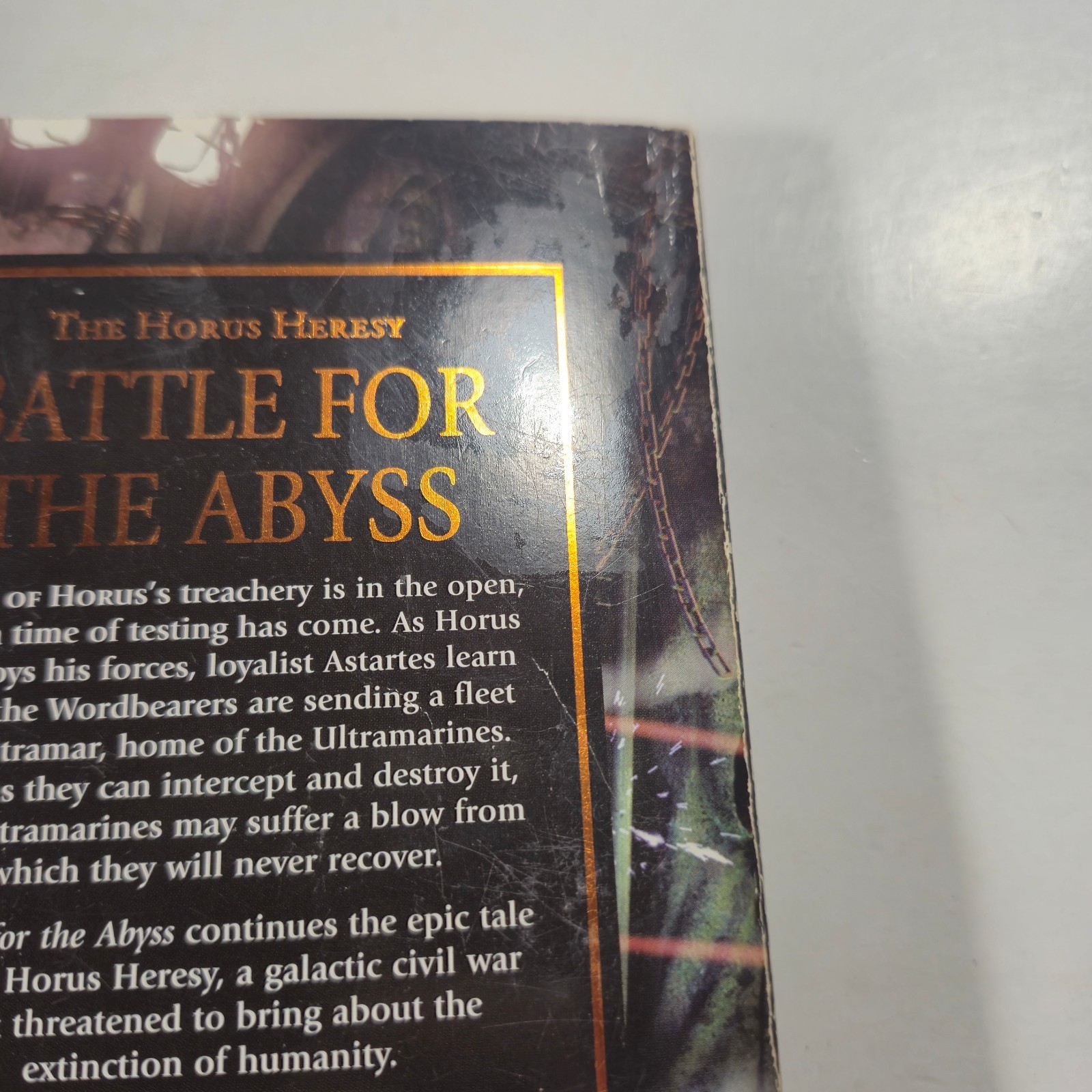 The Horus Heresy Battle for the Abyss by Ben Counter (2008, Paperback)