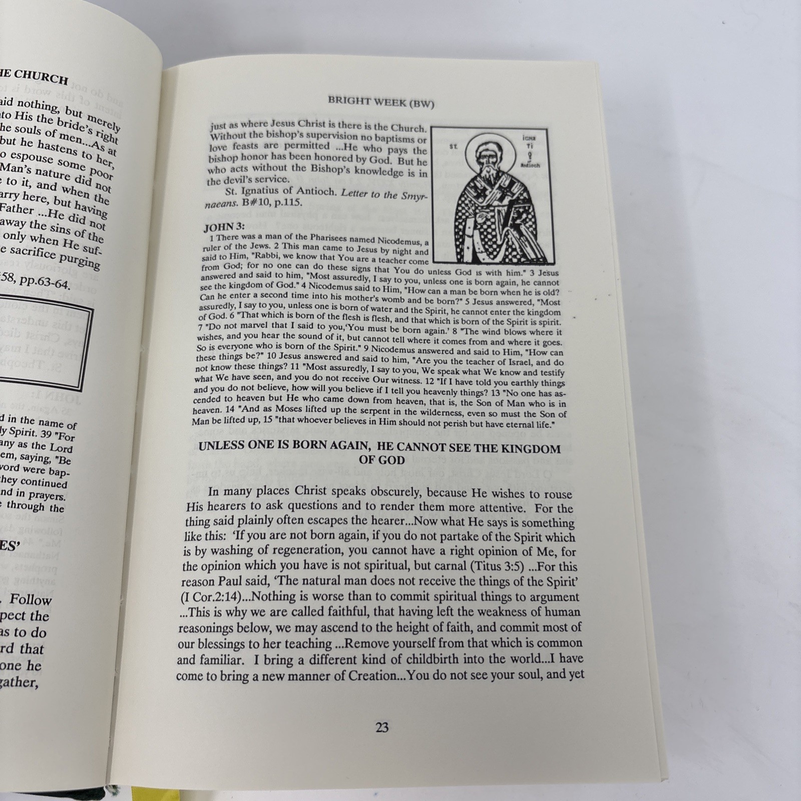 The Bible and the Holy Fathers for Orthodox: Daily Scripture Readings [HC]