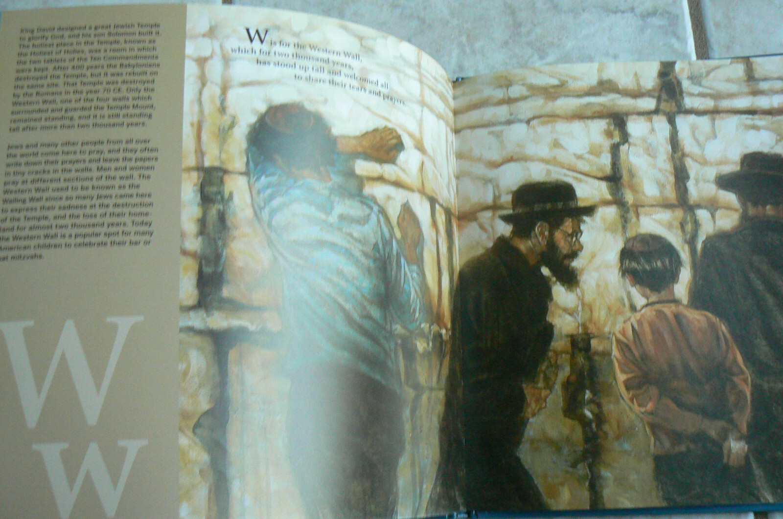 A Is for Abraham – A Jewish Family Alphabet, First Ed.Michelson,Mazellan NICE HC