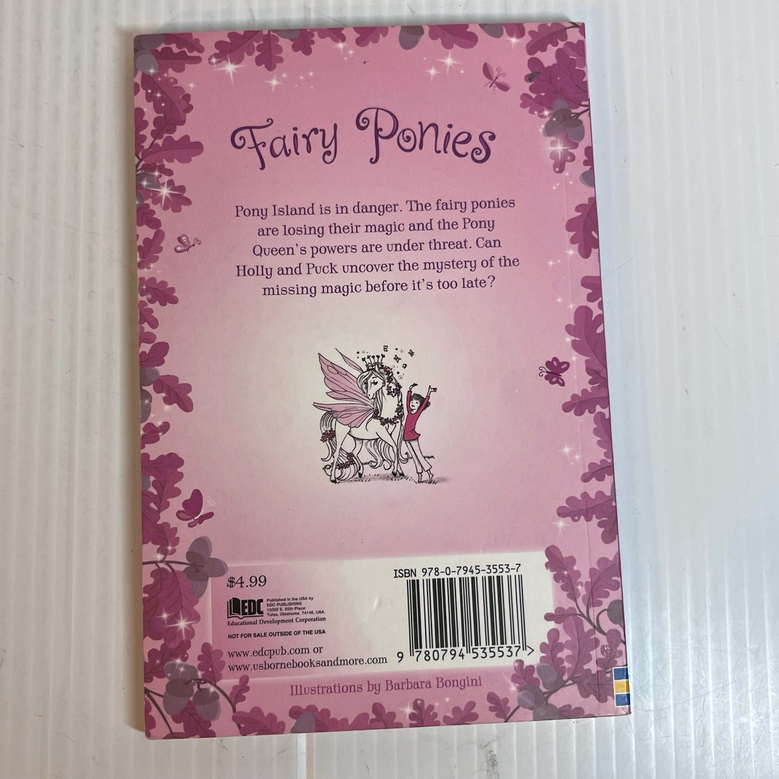Lot of 3 Fairy Ponies Series Books Zanna Davidson Early Chapter Books Usborne