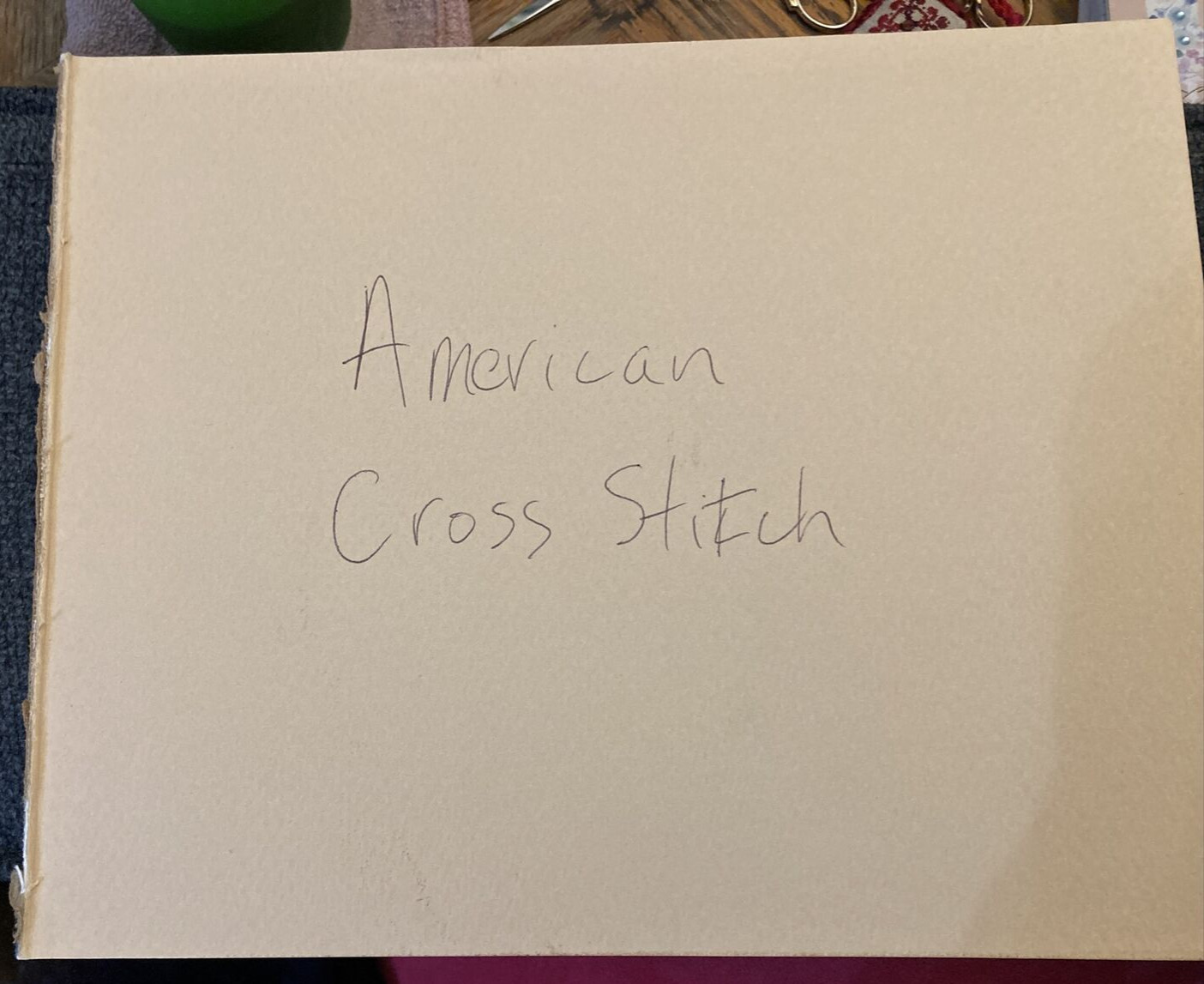 Vtg Rare American Cross-Stitch by Kathleen Thorne-Thomsen/Hildy Paige Burns 1974